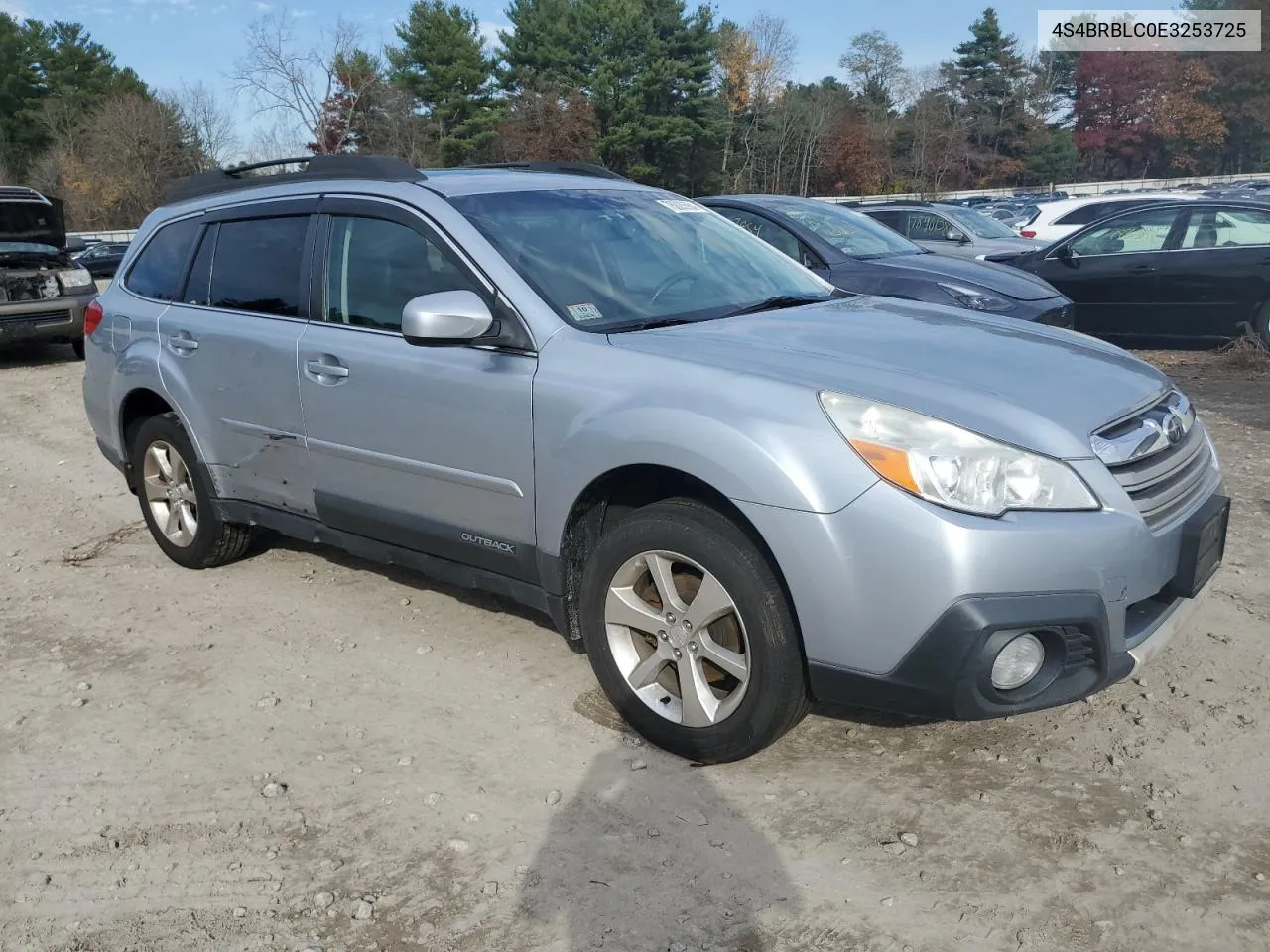 2014 Subaru Outback 2.5I Limited VIN: 4S4BRBLC0E3253725 Lot: 78820664