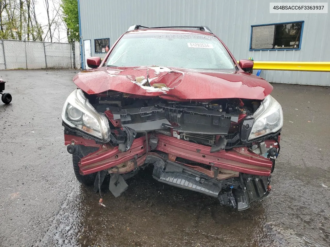 4S4BSACC6F3363937 2015 Subaru Outback 2.5I Premium