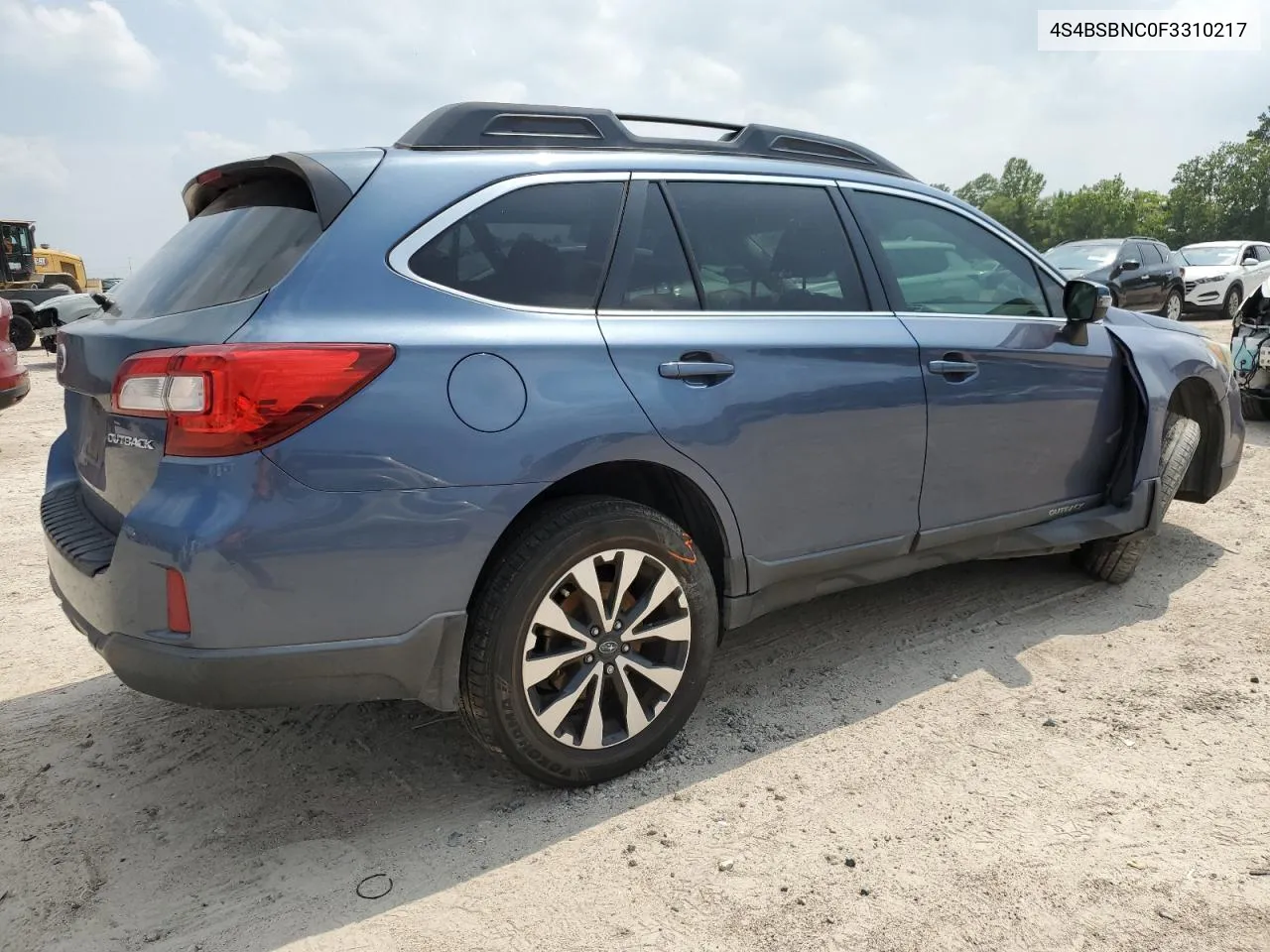 2015 Subaru Outback 2.5I Limited VIN: 4S4BSBNC0F3310217 Lot: 55562654