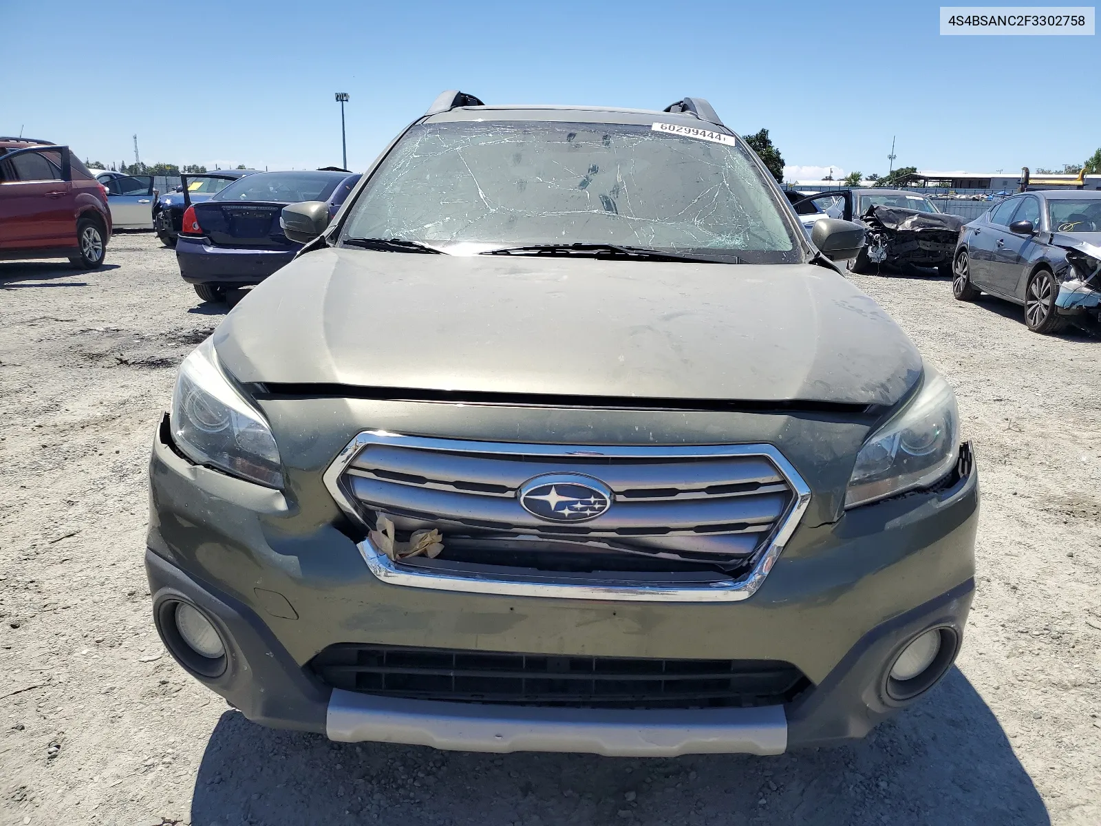 4S4BSANC2F3302758 2015 Subaru Outback 2.5I Limited