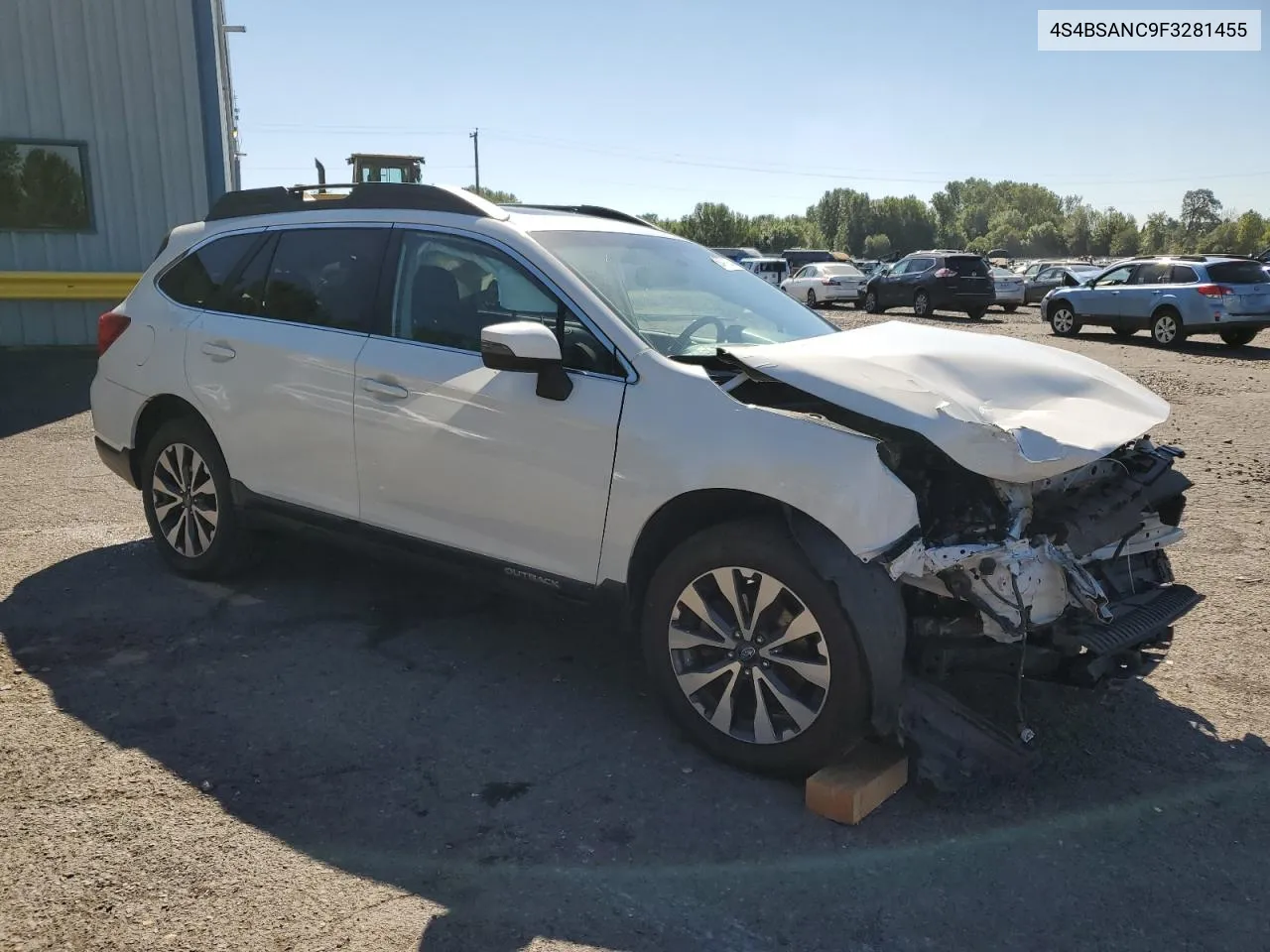 2015 Subaru Outback 2.5I Limited VIN: 4S4BSANC9F3281455 Lot: 60471924