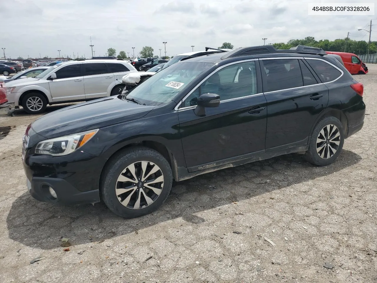 2015 Subaru Outback 2.5I Limited VIN: 4S4BSBJC0F3328206 Lot: 61108284