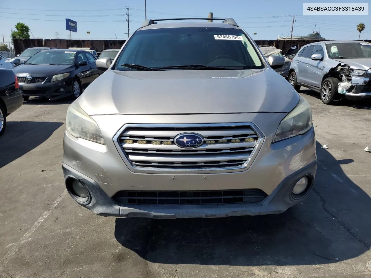 4S4BSACC3F3315439 2015 Subaru Outback 2.5I Premium