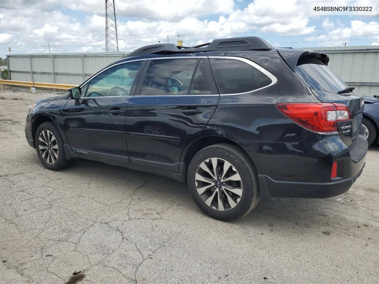 2015 Subaru Outback 2.5I Limited VIN: 4S4BSBNC9F3330322 Lot: 63543824