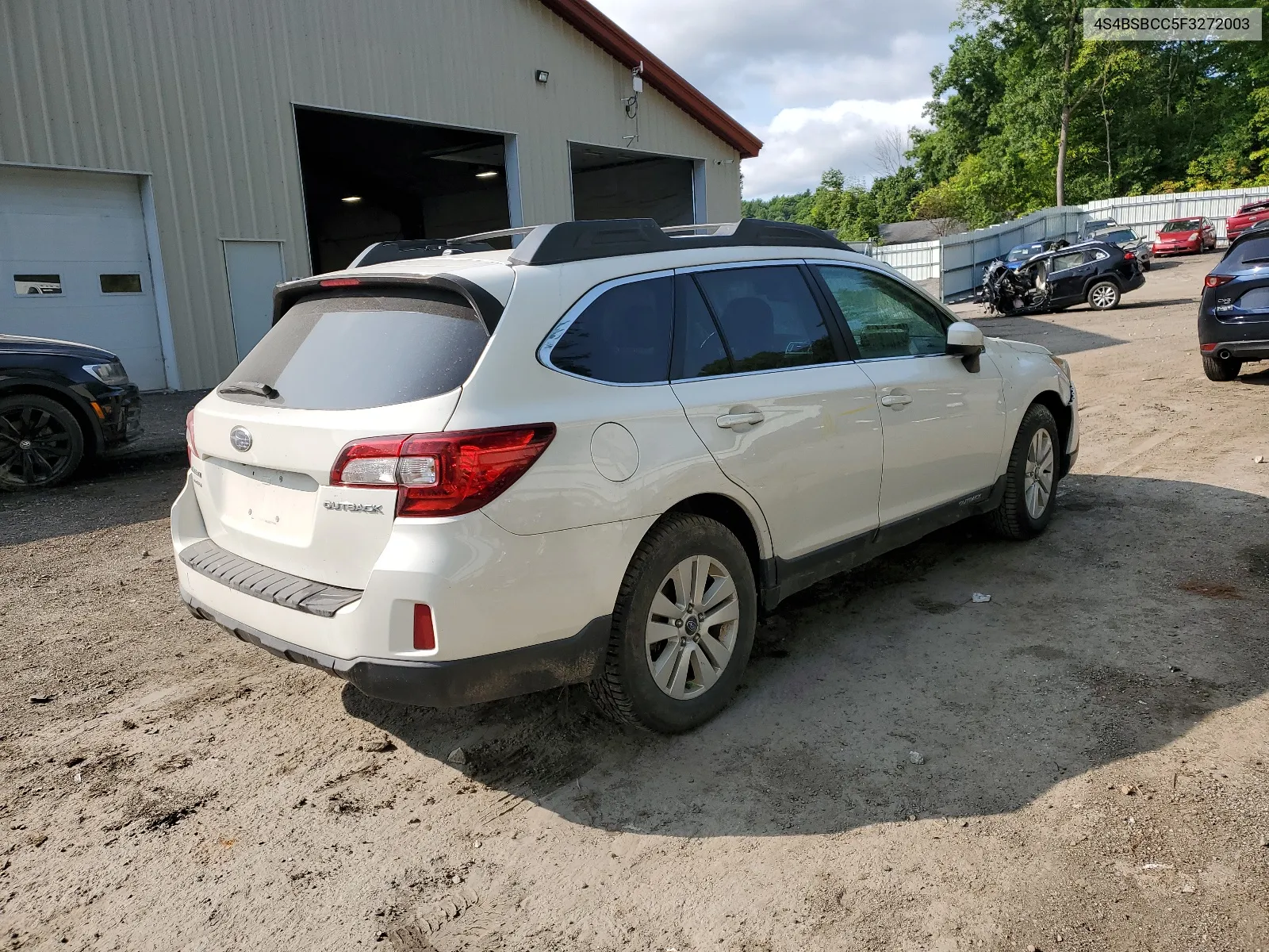 2015 Subaru Outback 2.5I Premium VIN: 4S4BSBCC5F3272003 Lot: 63555554