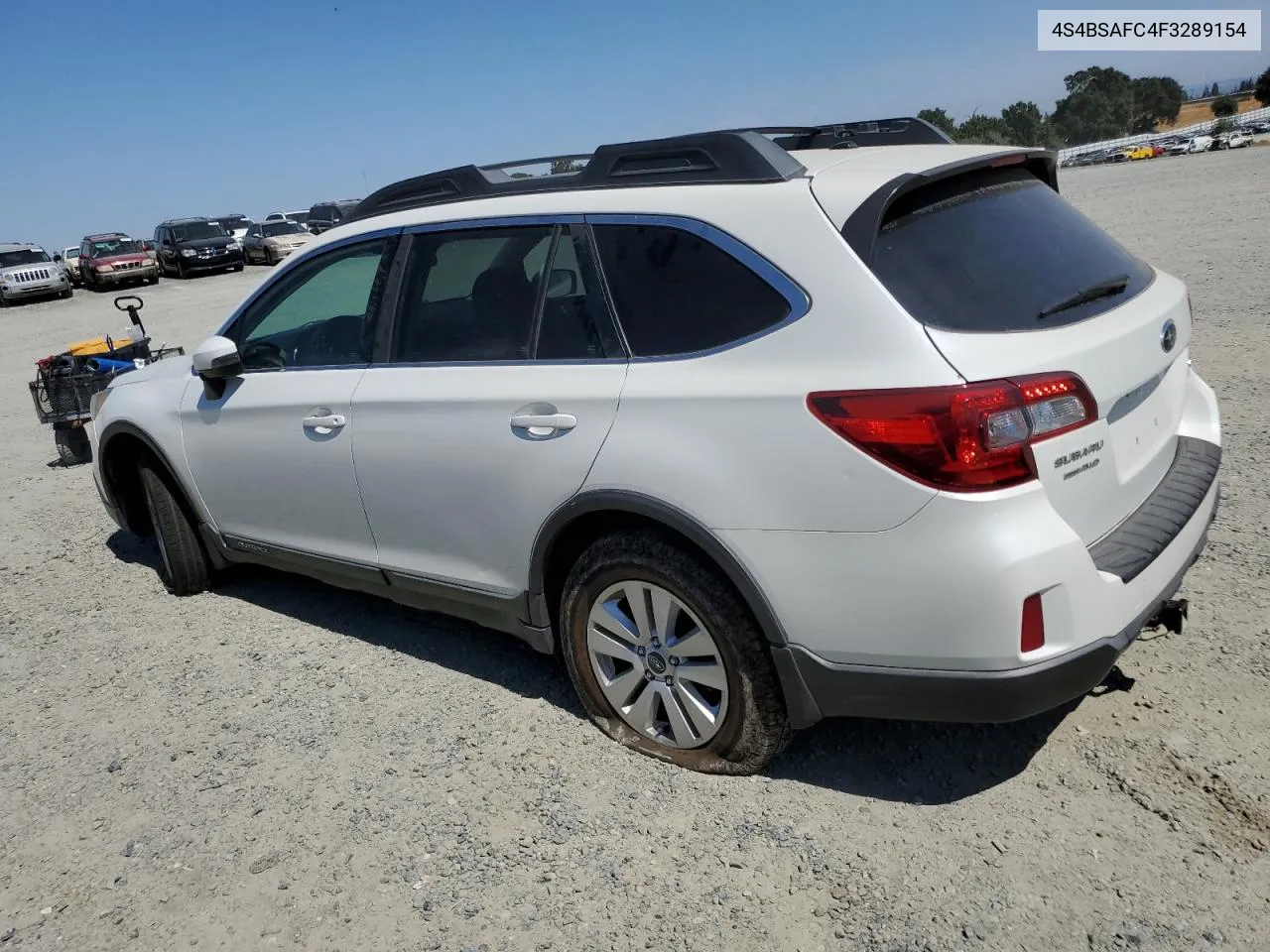 2015 Subaru Outback 2.5I Premium VIN: 4S4BSAFC4F3289154 Lot: 65178524