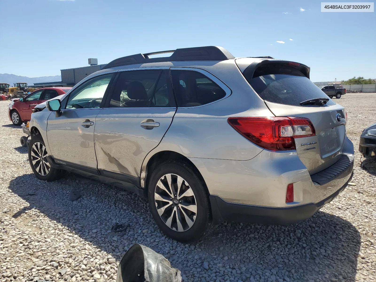 2015 Subaru Outback 2.5I Limited VIN: 4S4BSALC3F3203997 Lot: 67159694