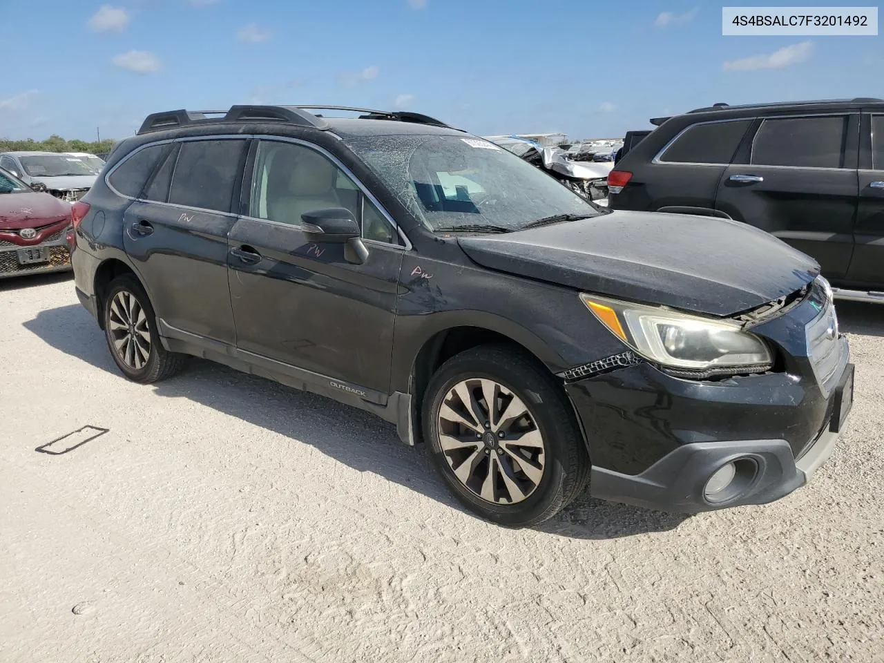 4S4BSALC7F3201492 2015 Subaru Outback 2.5I Limited