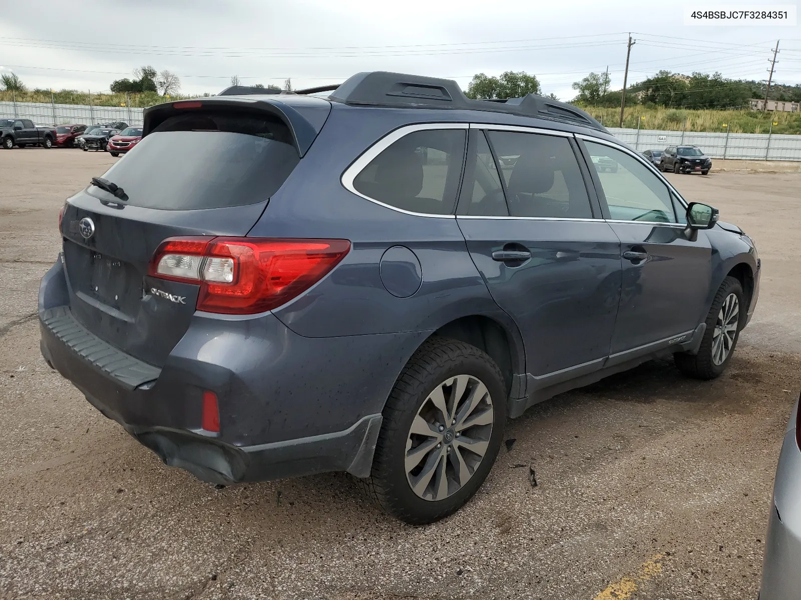 4S4BSBJC7F3284351 2015 Subaru Outback 2.5I Limited