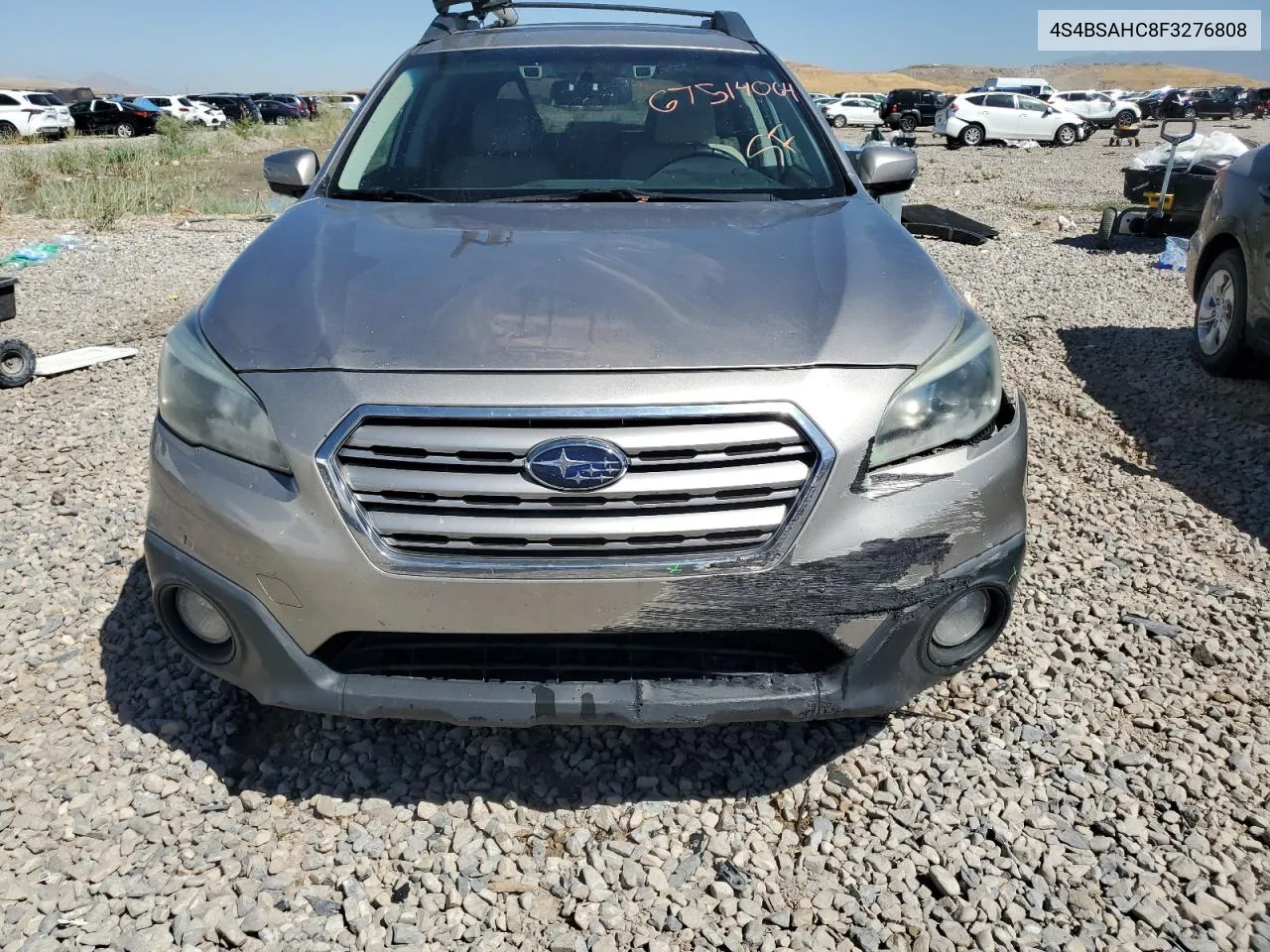 2015 Subaru Outback 2.5I Premium VIN: 4S4BSAHC8F3276808 Lot: 67514064