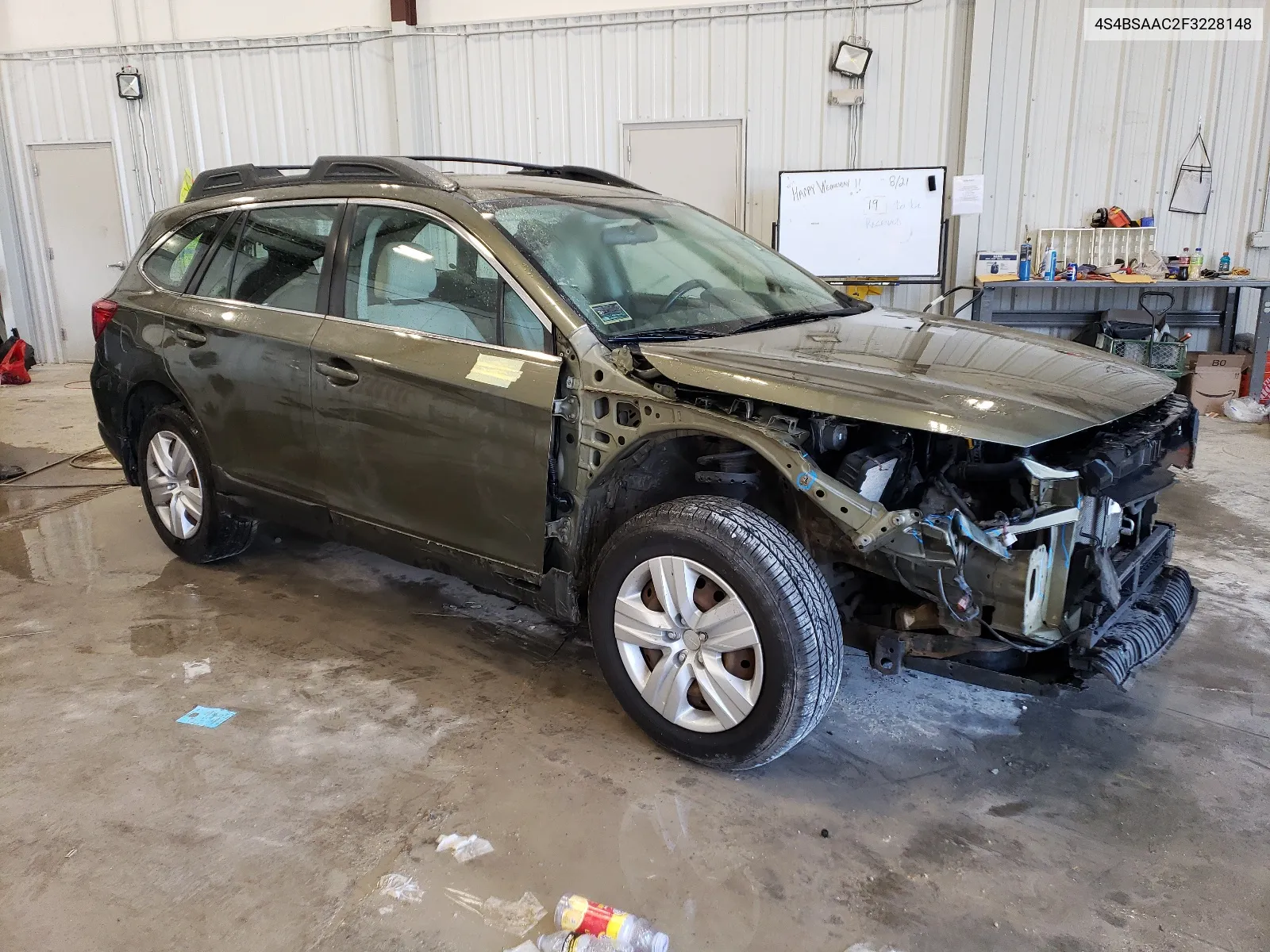 4S4BSAAC2F3228148 2015 Subaru Outback 2.5I