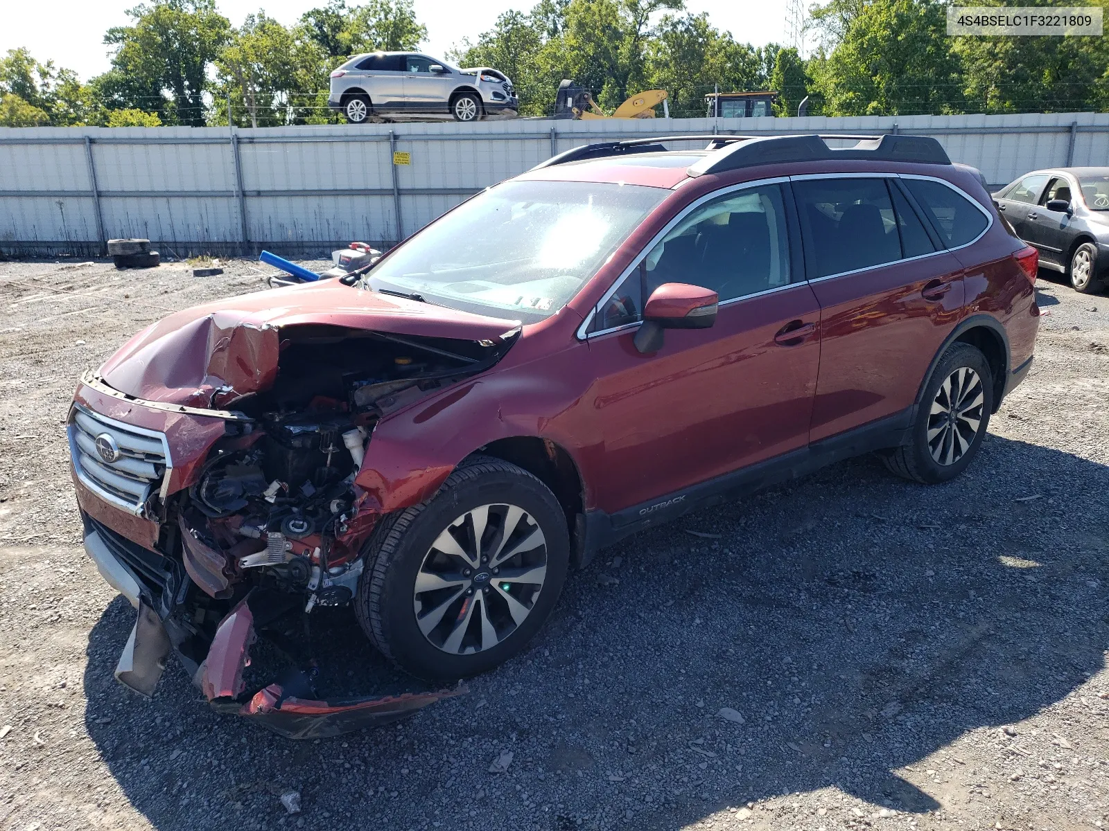 2015 Subaru Outback 3.6R Limited VIN: 4S4BSELC1F3221809 Lot: 67889874