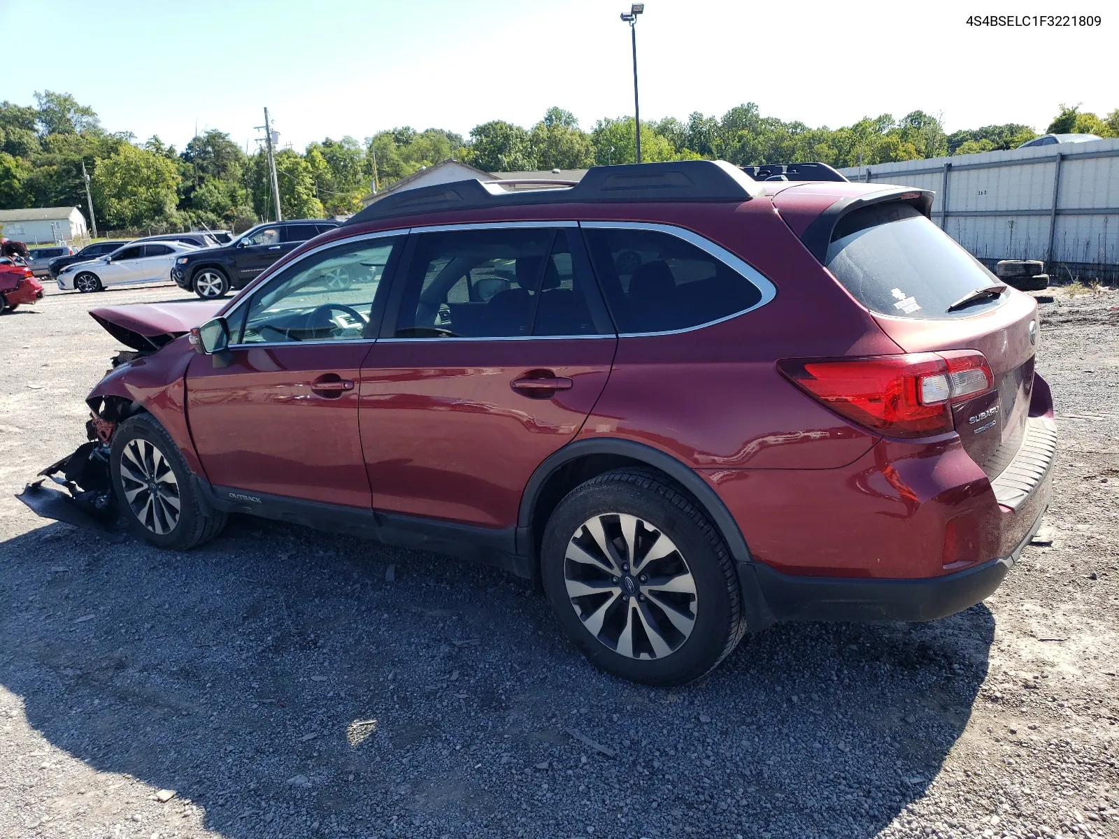 2015 Subaru Outback 3.6R Limited VIN: 4S4BSELC1F3221809 Lot: 67889874