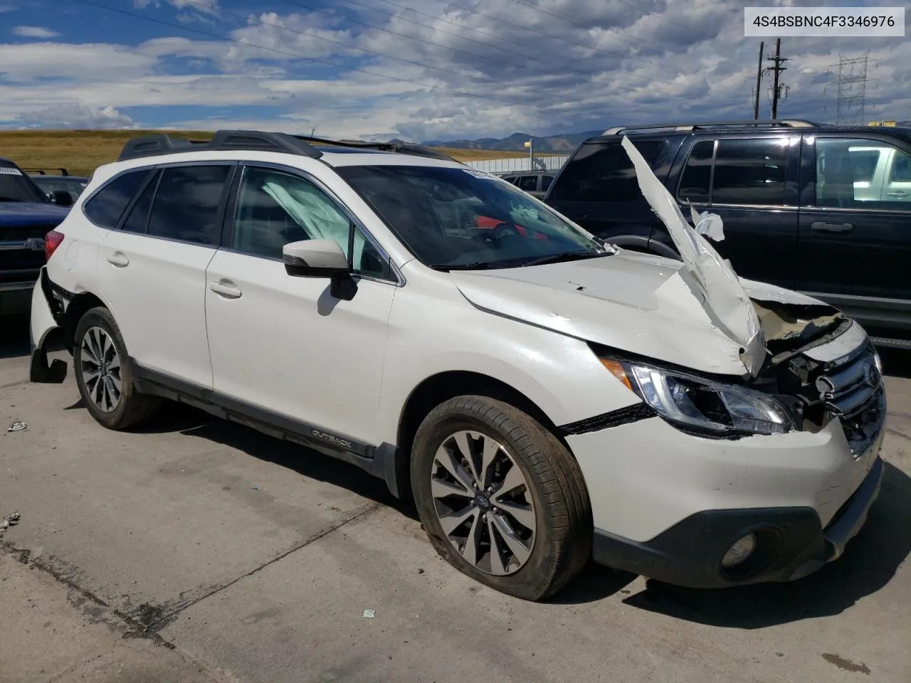 2015 Subaru Outback 2.5I Limited VIN: 4S4BSBNC4F3346976 Lot: 68127164