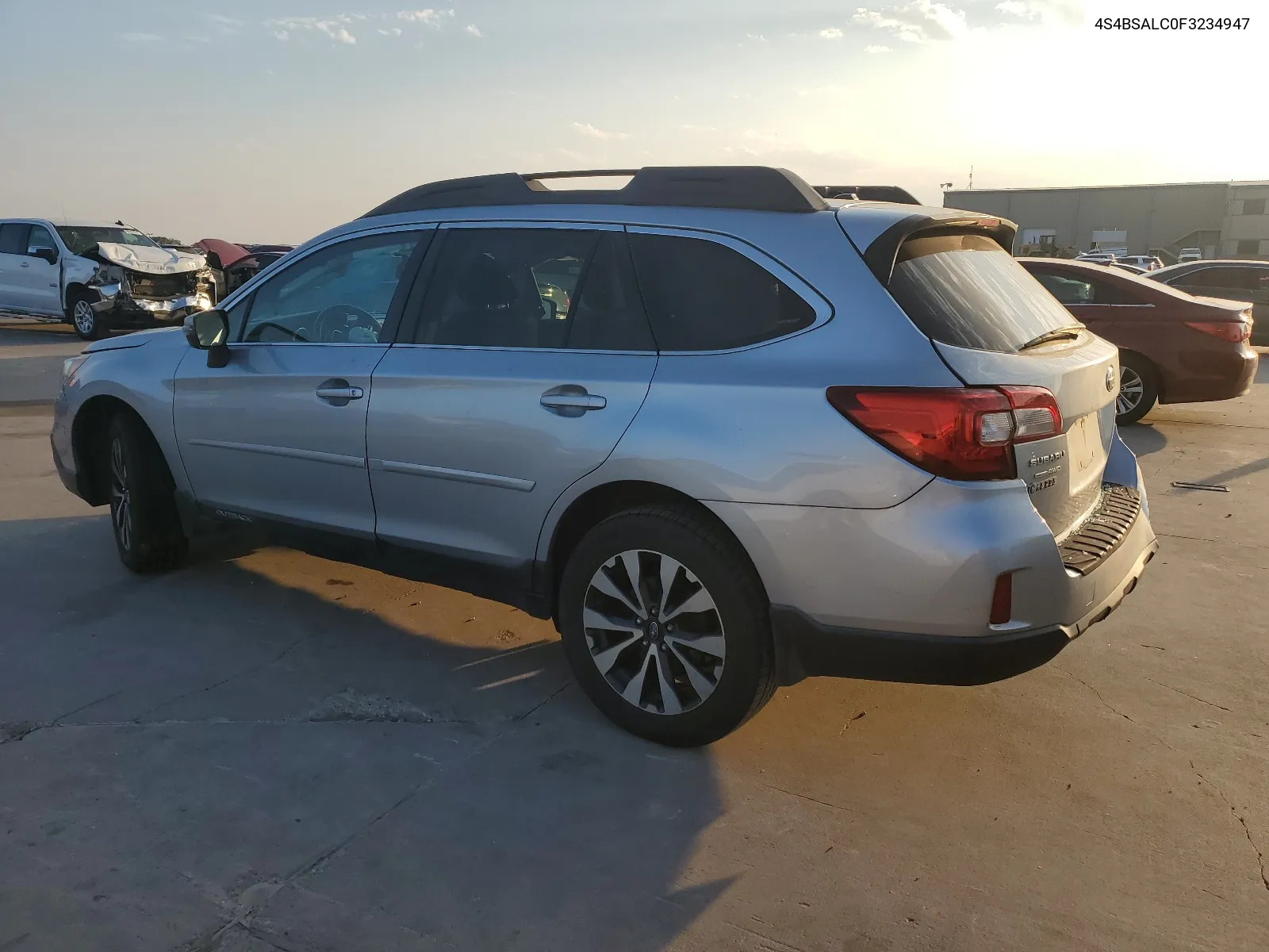 2015 Subaru Outback 2.5I Limited VIN: 4S4BSALC0F3234947 Lot: 68372874