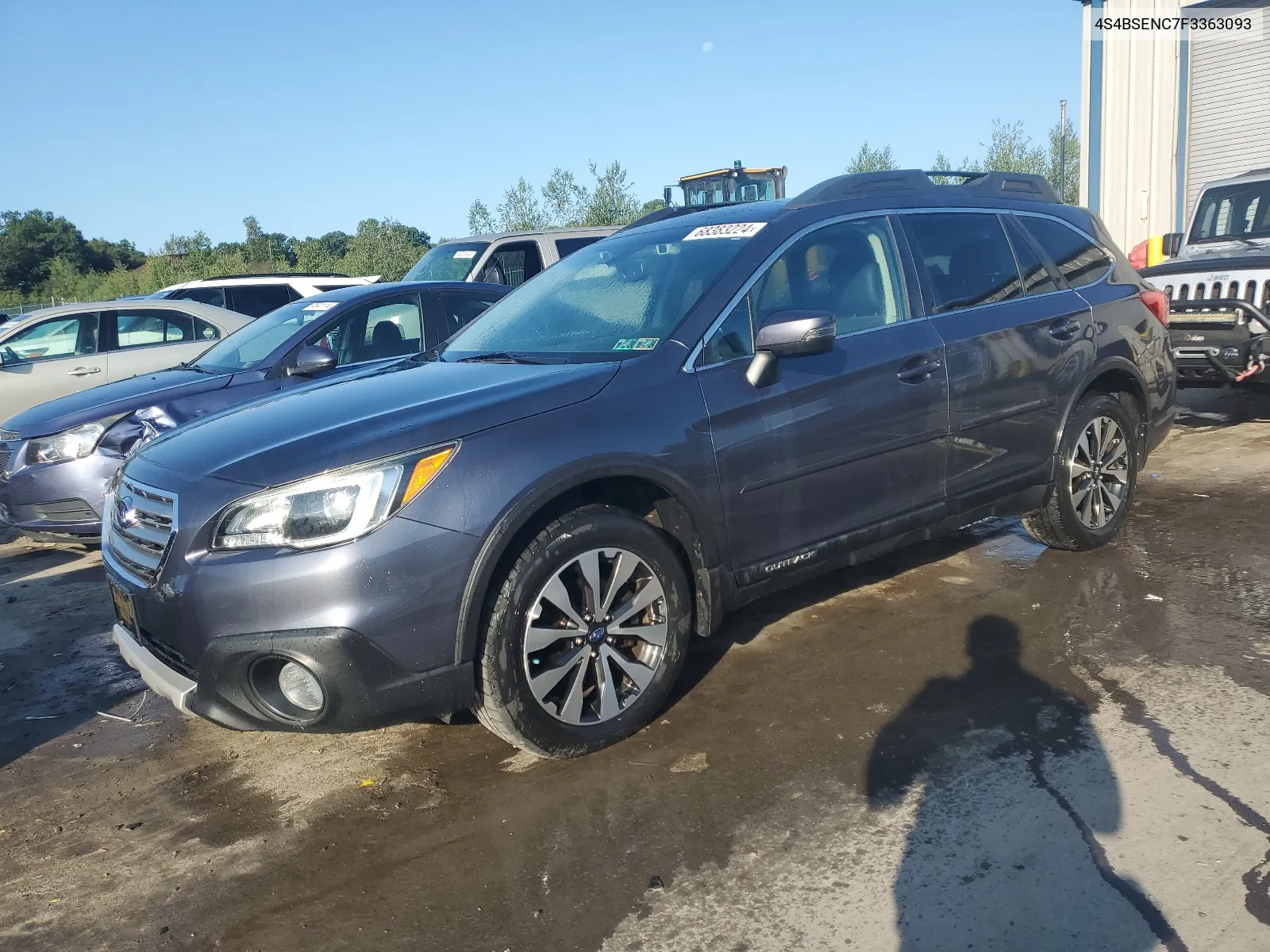 2015 Subaru Outback 3.6R Limited VIN: 4S4BSENC7F3363093 Lot: 68383224