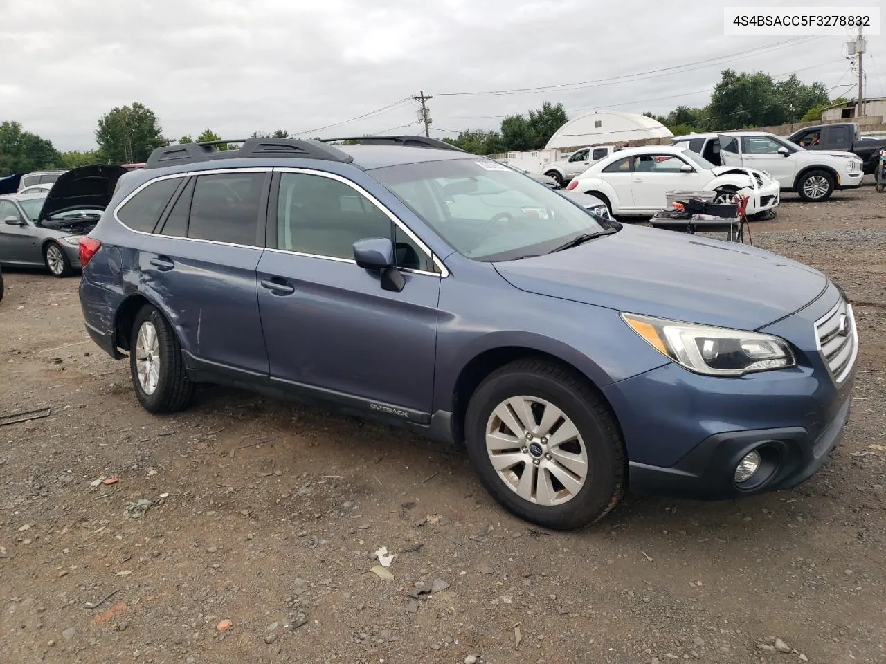 2015 Subaru Outback 2.5I Premium VIN: 4S4BSACC5F3278832 Lot: 69634664