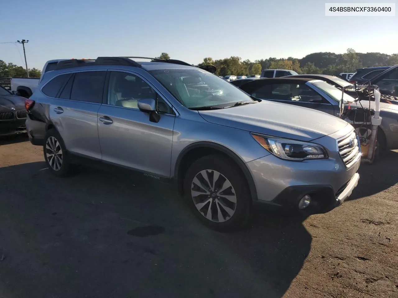 4S4BSBNCXF3360400 2015 Subaru Outback 2.5I Limited