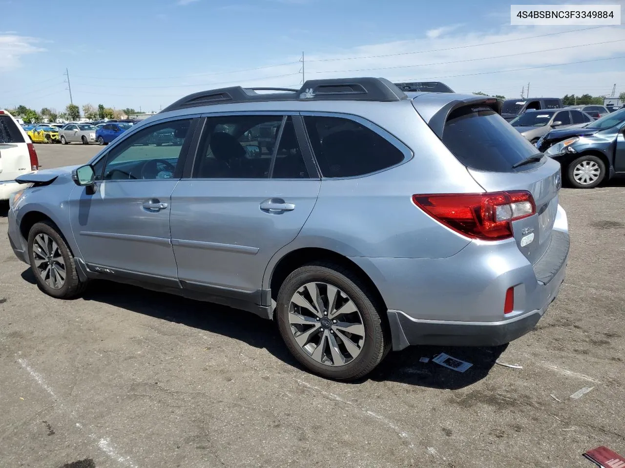 2015 Subaru Outback 2.5I Limited VIN: 4S4BSBNC3F3349884 Lot: 69658304