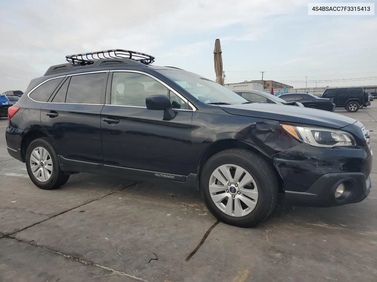 2015 Subaru Outback 2.5I Premium VIN: 4S4BSACC7F3315413 Lot: 70288514