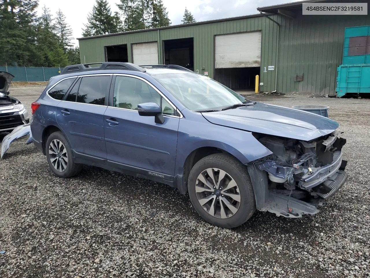 2015 Subaru Outback 3.6R Limited VIN: 4S4BSENC2F3219581 Lot: 70485774