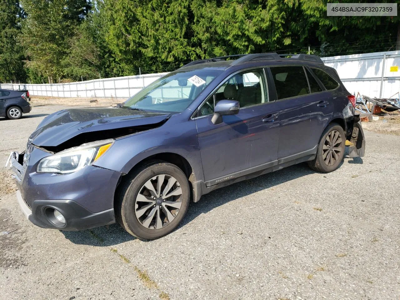 4S4BSAJC9F3207359 2015 Subaru Outback 2.5I Limited