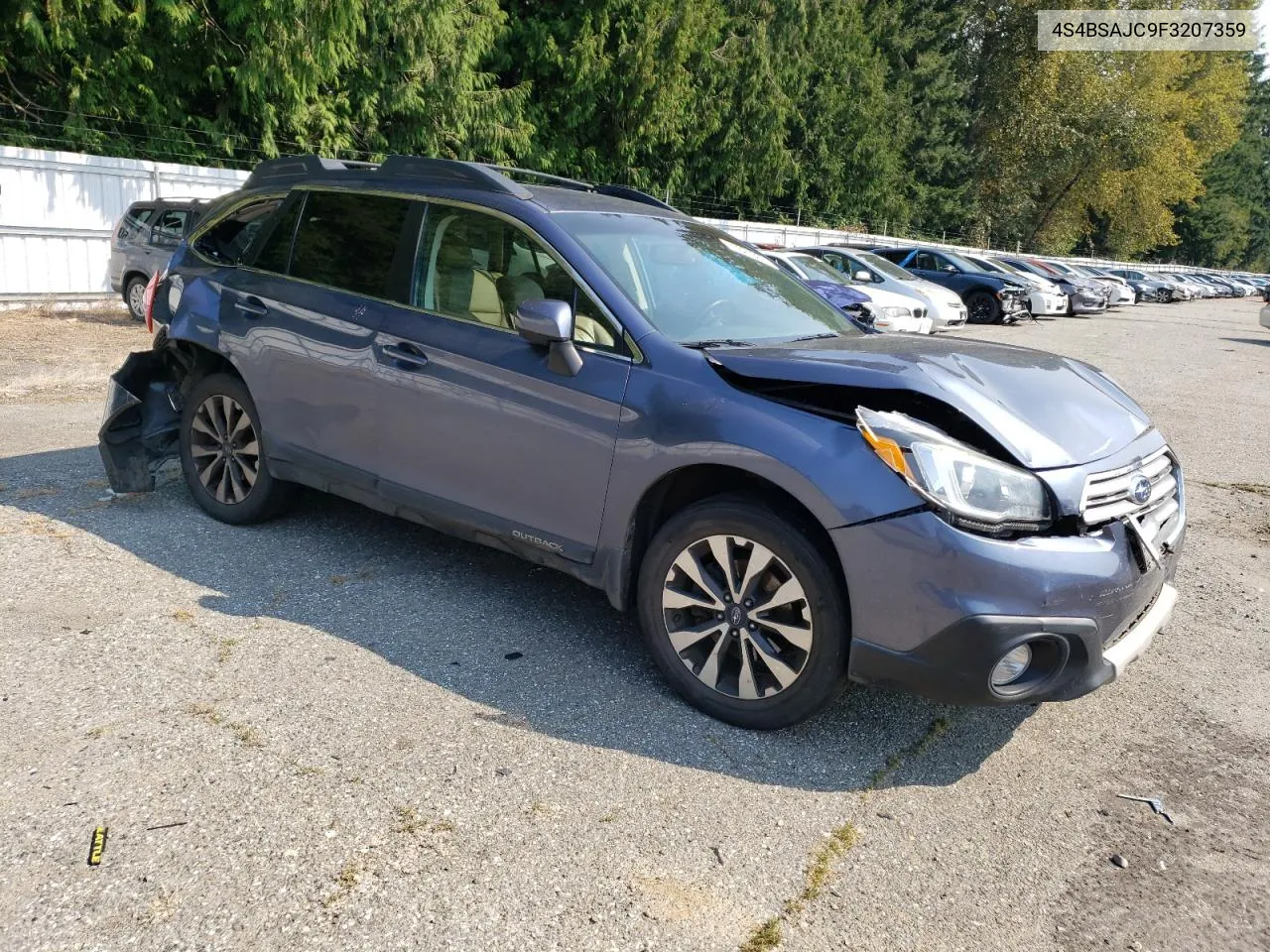 2015 Subaru Outback 2.5I Limited VIN: 4S4BSAJC9F3207359 Lot: 70521664