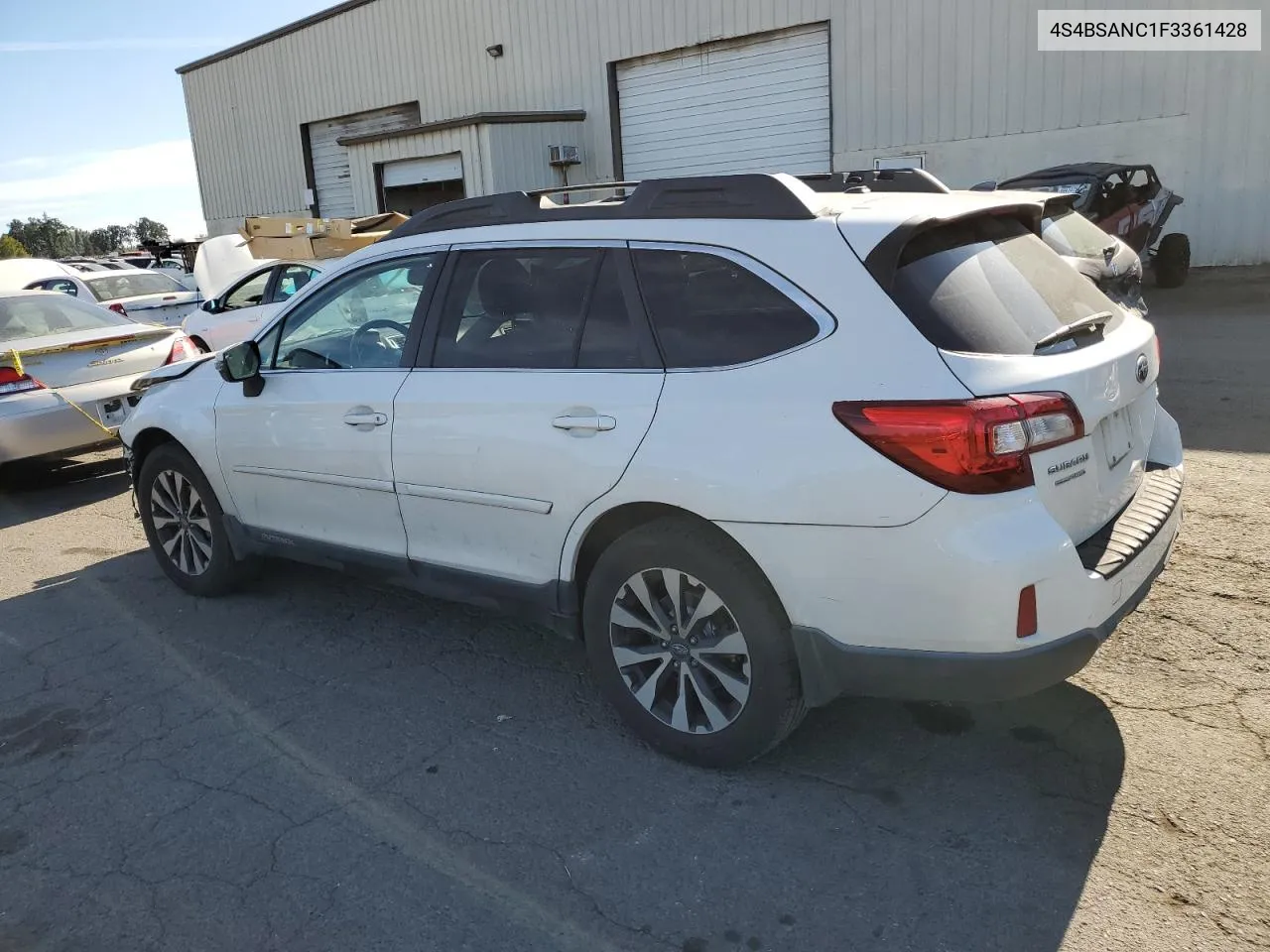 2015 Subaru Outback 2.5I Limited VIN: 4S4BSANC1F3361428 Lot: 70796484