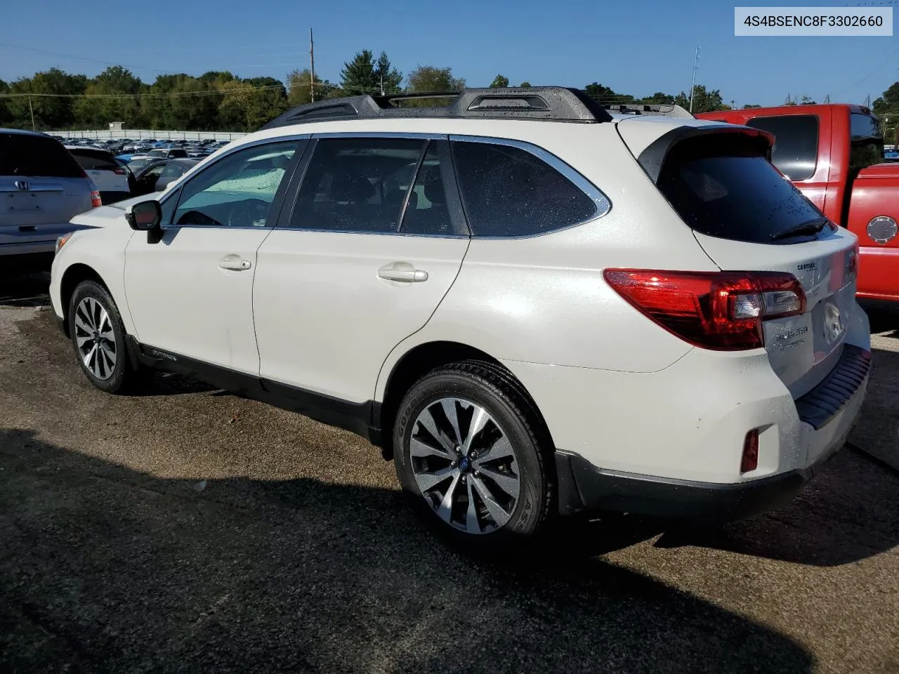 2015 Subaru Outback 3.6R Limited VIN: 4S4BSENC8F3302660 Lot: 70907754