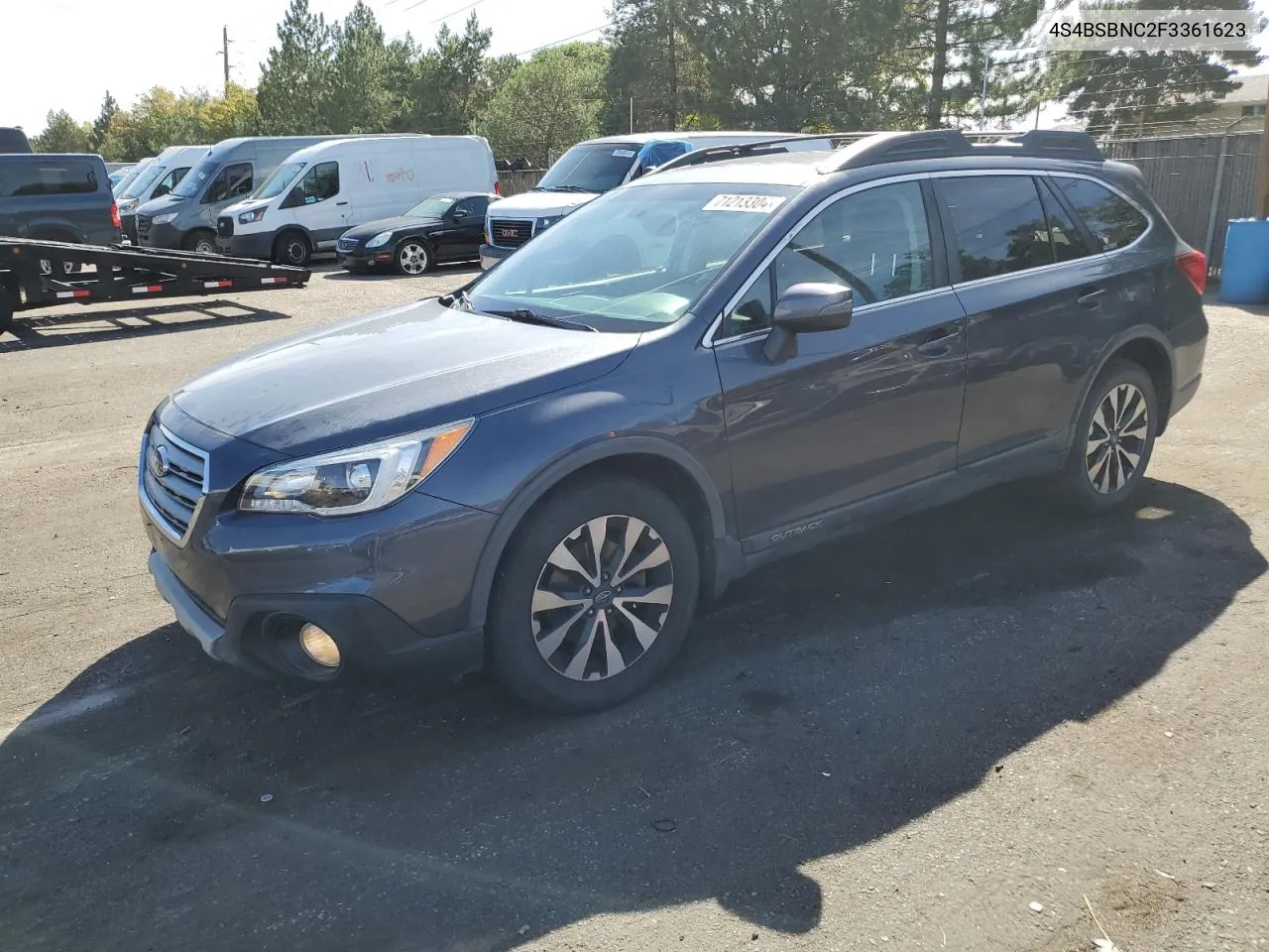 2015 Subaru Outback 2.5I Limited VIN: 4S4BSBNC2F3361623 Lot: 71213304