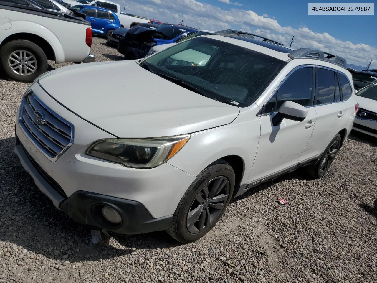 2015 Subaru Outback 2.5I Premium VIN: 4S4BSADC4F3279887 Lot: 71228634