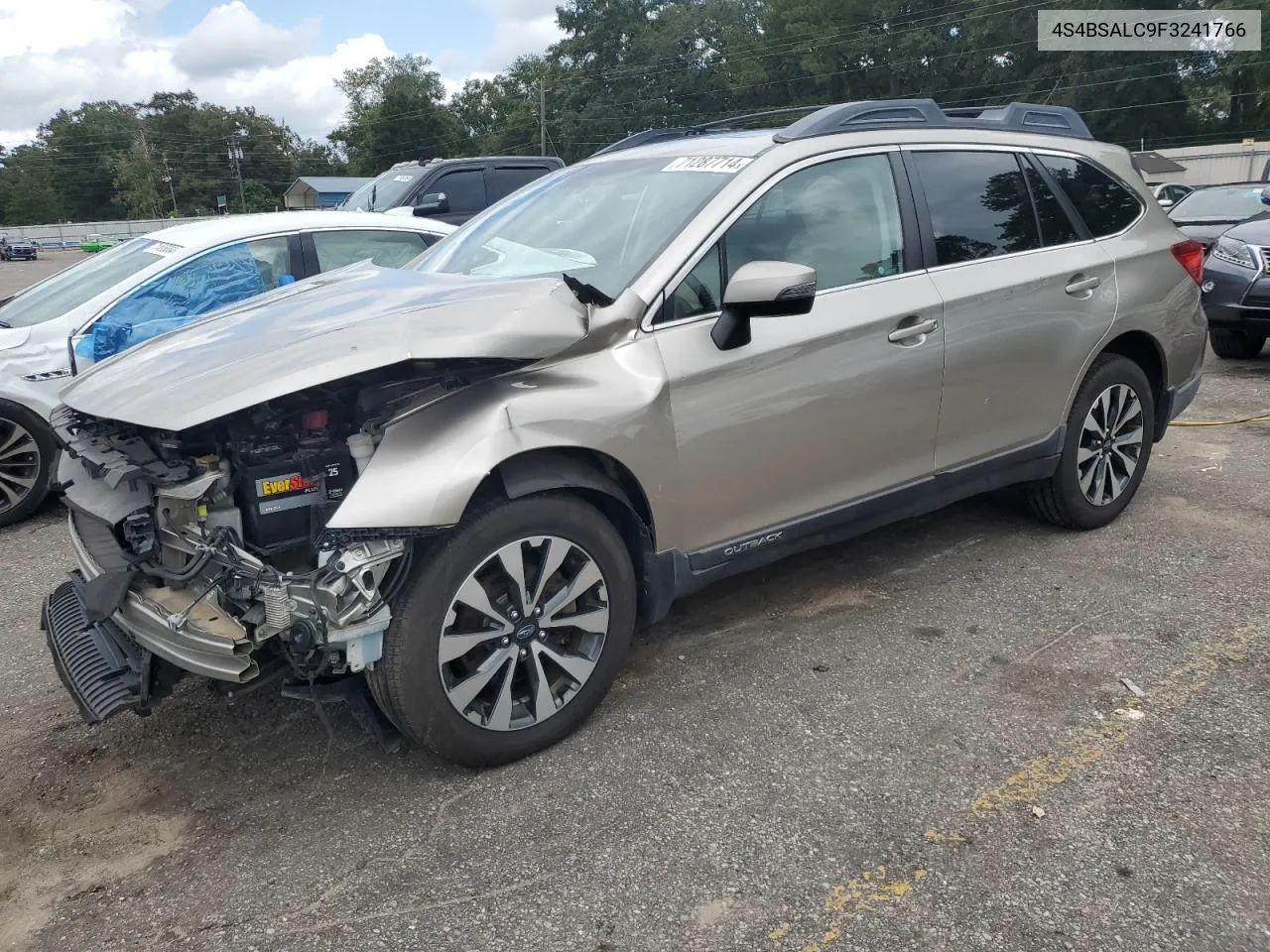 2015 Subaru Outback 2.5I Limited VIN: 4S4BSALC9F3241766 Lot: 71287714