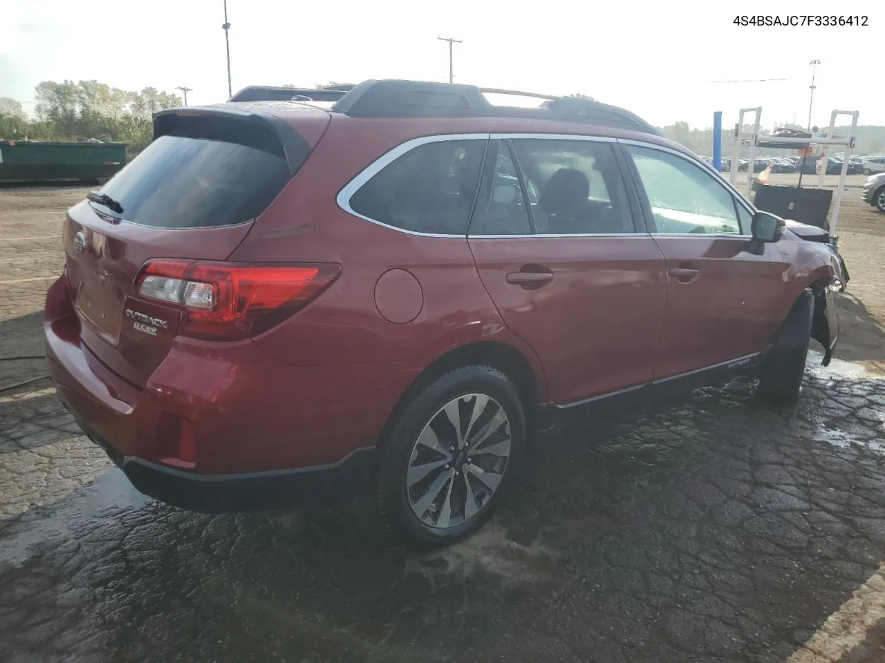 2015 Subaru Outback 2.5I Limited VIN: 4S4BSAJC7F3336412 Lot: 71476334