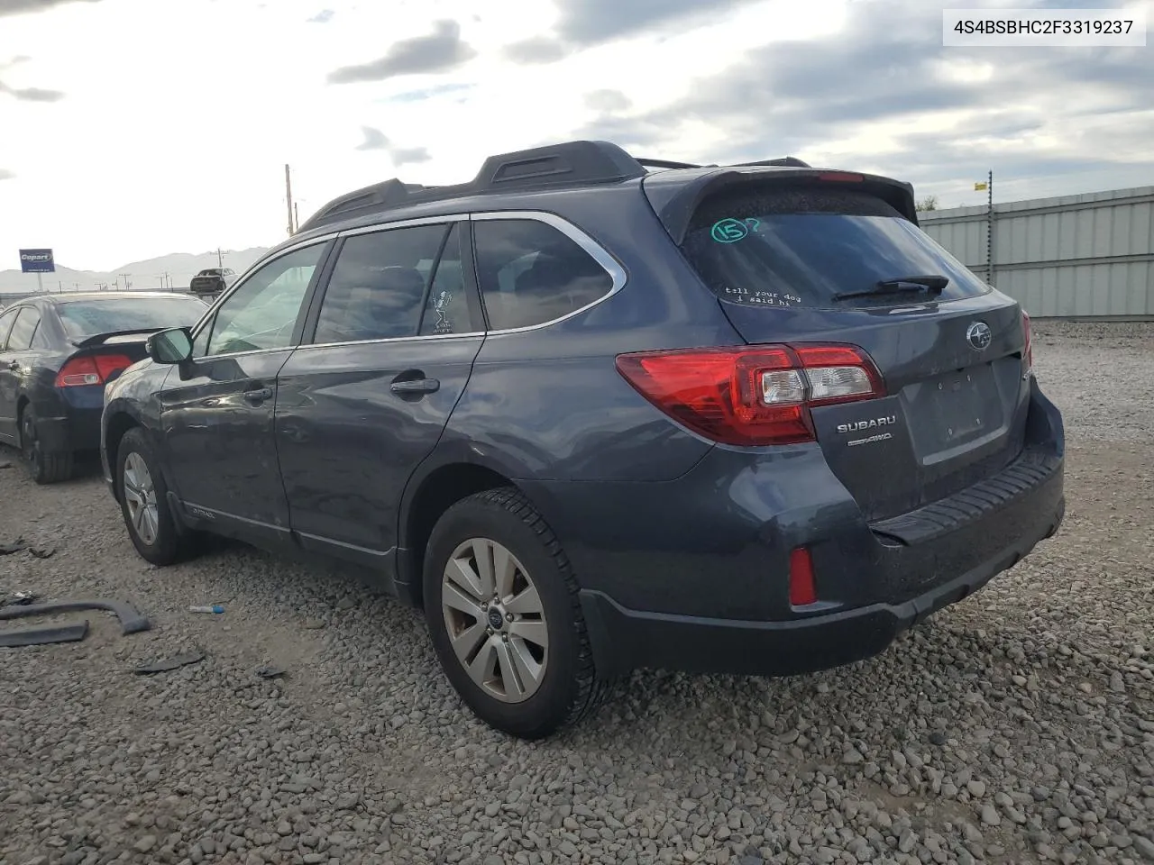 4S4BSBHC2F3319237 2015 Subaru Outback 2.5I Premium