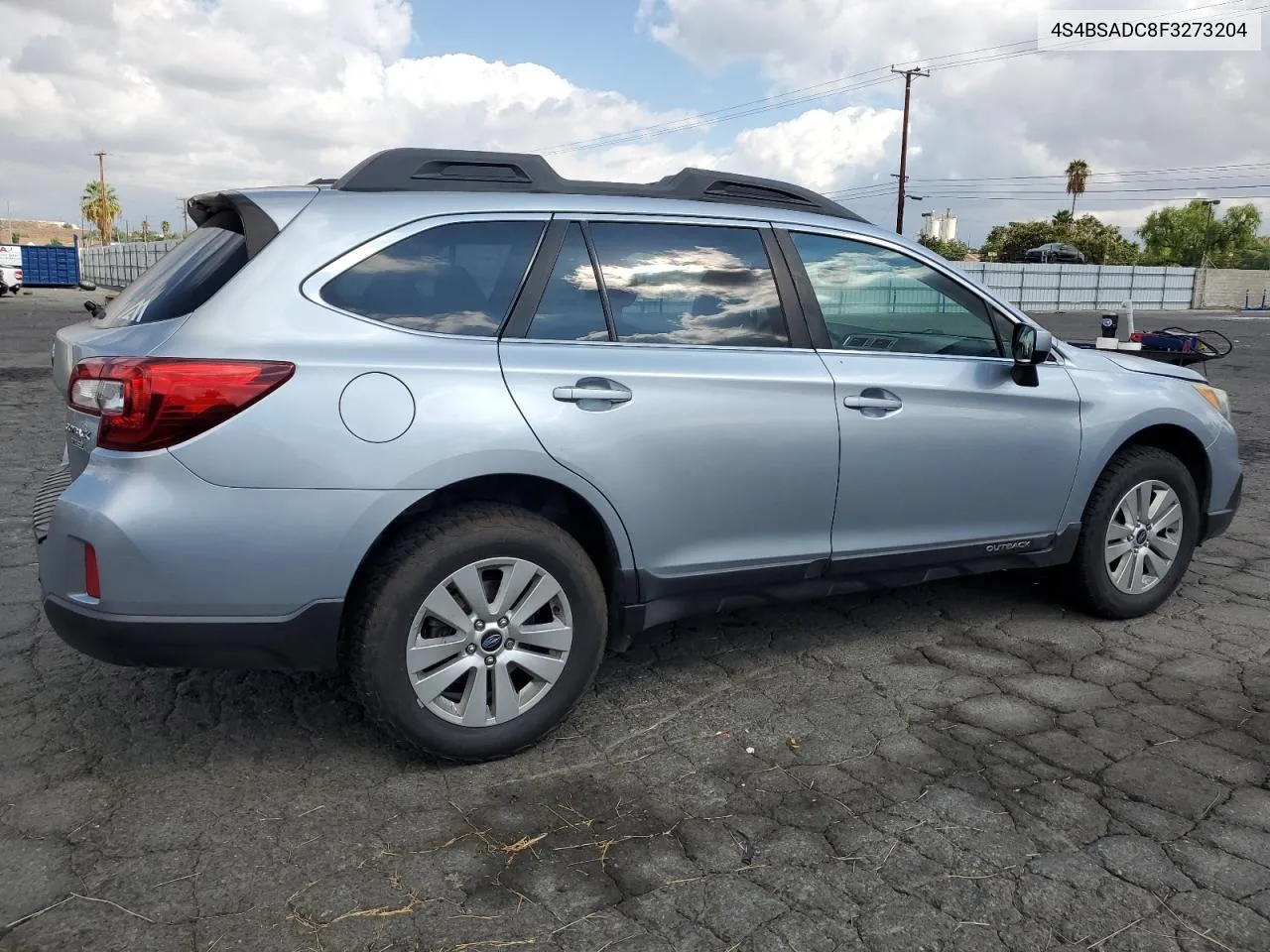 2015 Subaru Outback 2.5I Premium VIN: 4S4BSADC8F3273204 Lot: 71654704