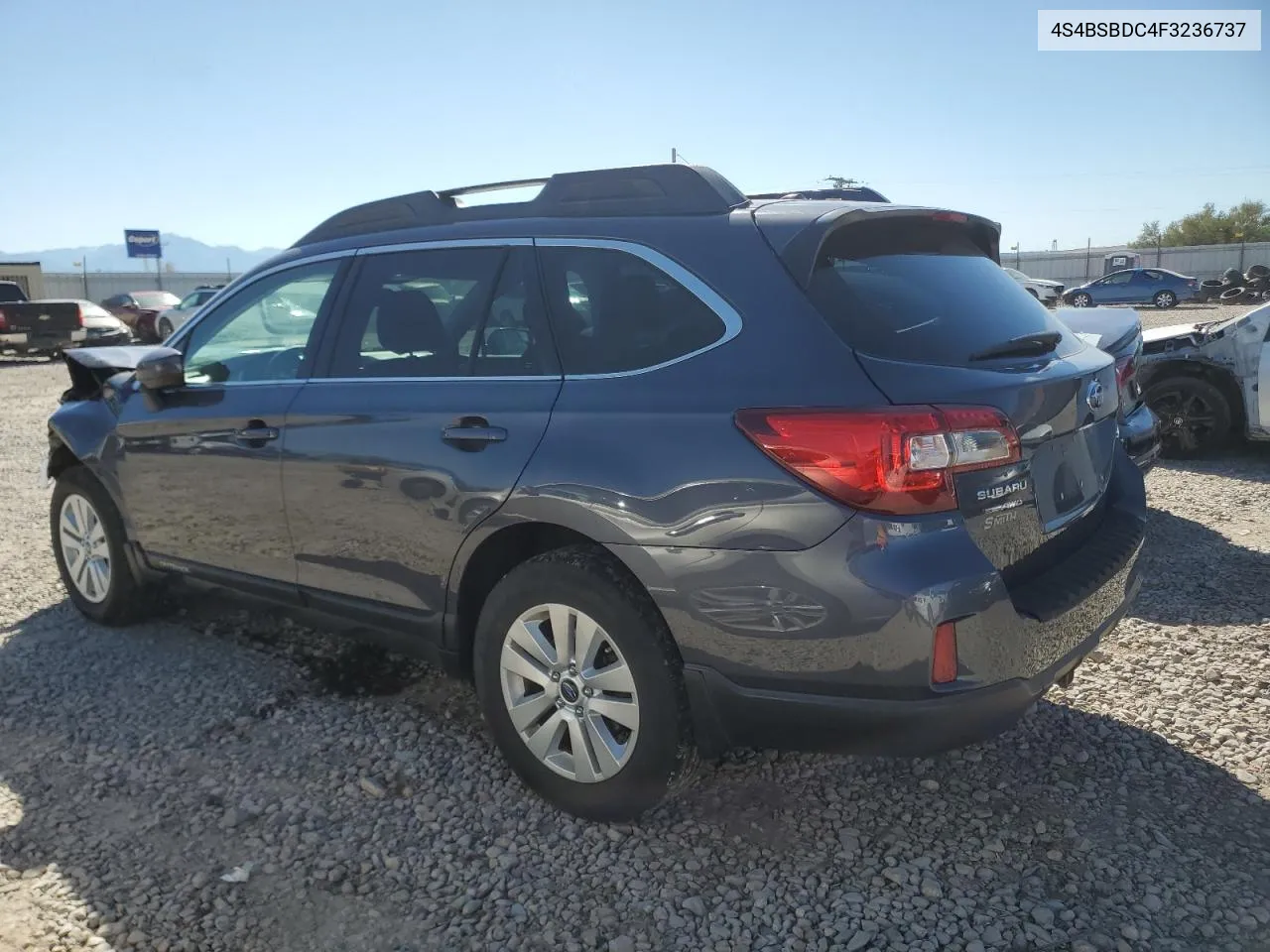 2015 Subaru Outback 2.5I Premium VIN: 4S4BSBDC4F3236737 Lot: 71992154