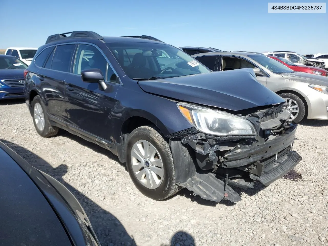 2015 Subaru Outback 2.5I Premium VIN: 4S4BSBDC4F3236737 Lot: 71992154