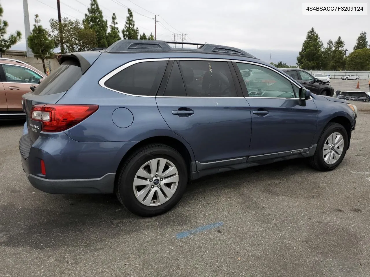 2015 Subaru Outback 2.5I Premium VIN: 4S4BSACC7F3209124 Lot: 72173044