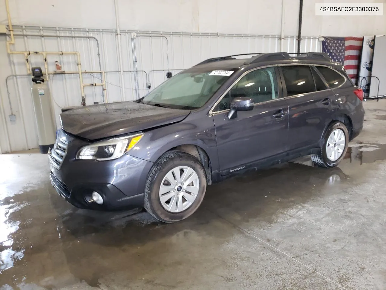 2015 Subaru Outback 2.5I Premium VIN: 4S4BSAFC2F3300376 Lot: 72702784