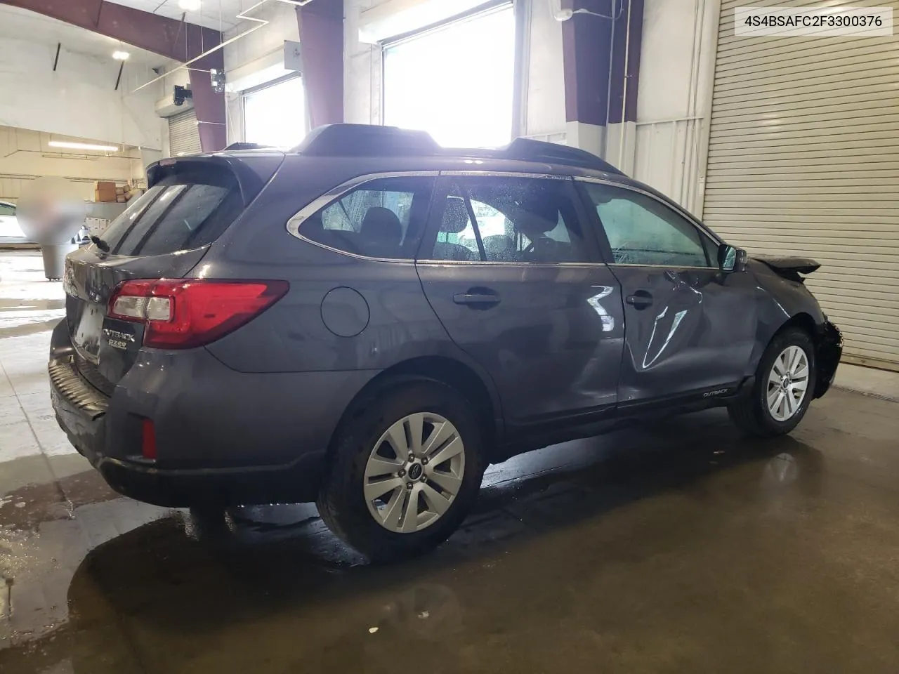 2015 Subaru Outback 2.5I Premium VIN: 4S4BSAFC2F3300376 Lot: 72702784