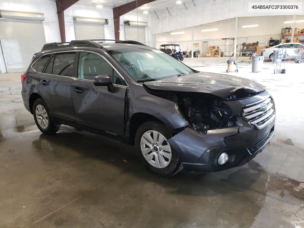 2015 Subaru Outback 2.5I Premium VIN: 4S4BSAFC2F3300376 Lot: 72702784