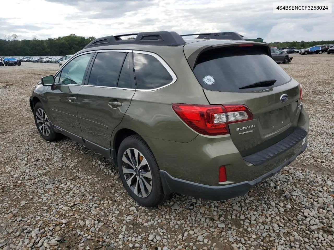 2015 Subaru Outback 3.6R Limited VIN: 4S4BSENC0F3258024 Lot: 73368014