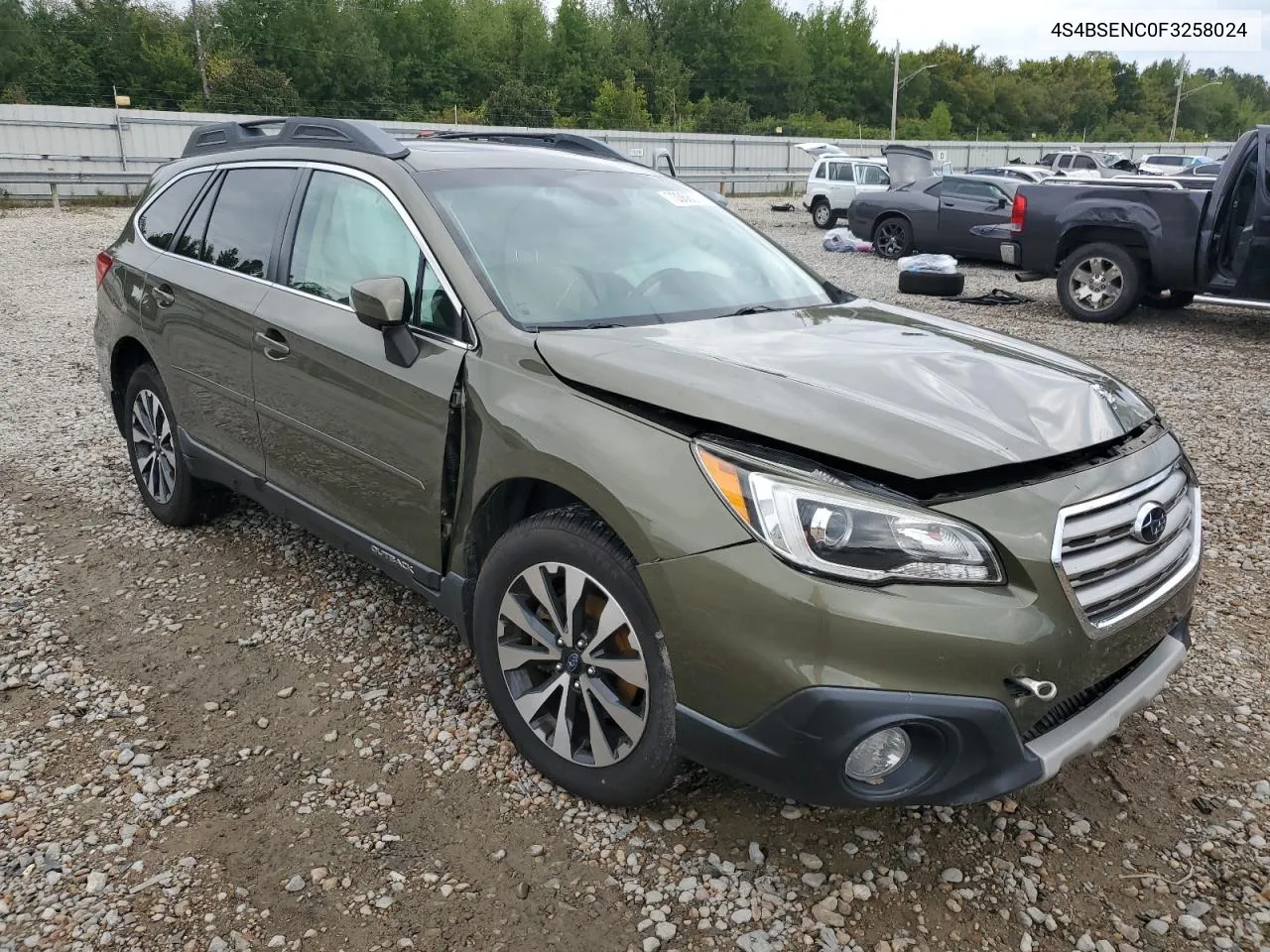 2015 Subaru Outback 3.6R Limited VIN: 4S4BSENC0F3258024 Lot: 73368014