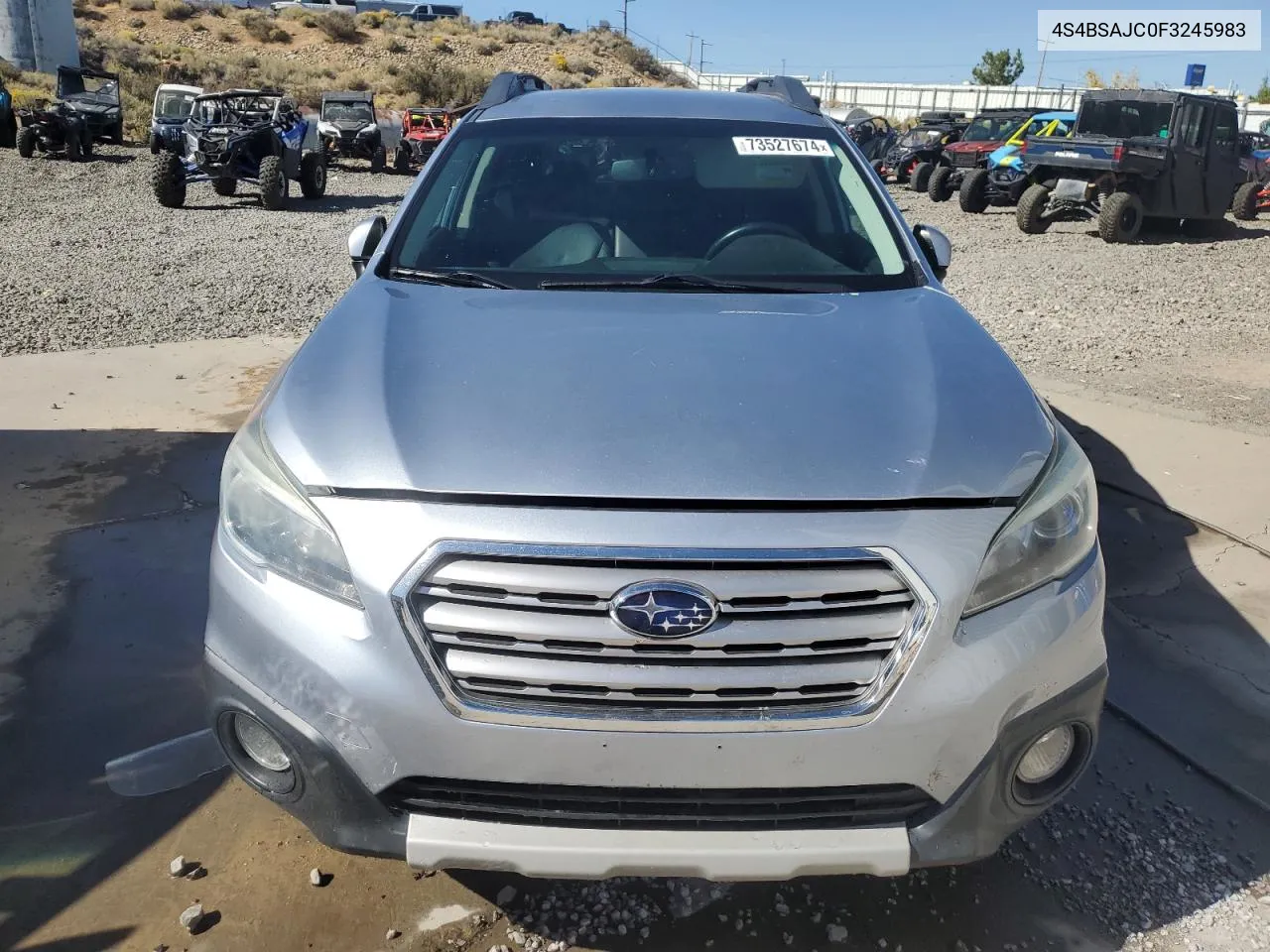 2015 Subaru Outback 2.5I Limited VIN: 4S4BSAJC0F3245983 Lot: 73527674