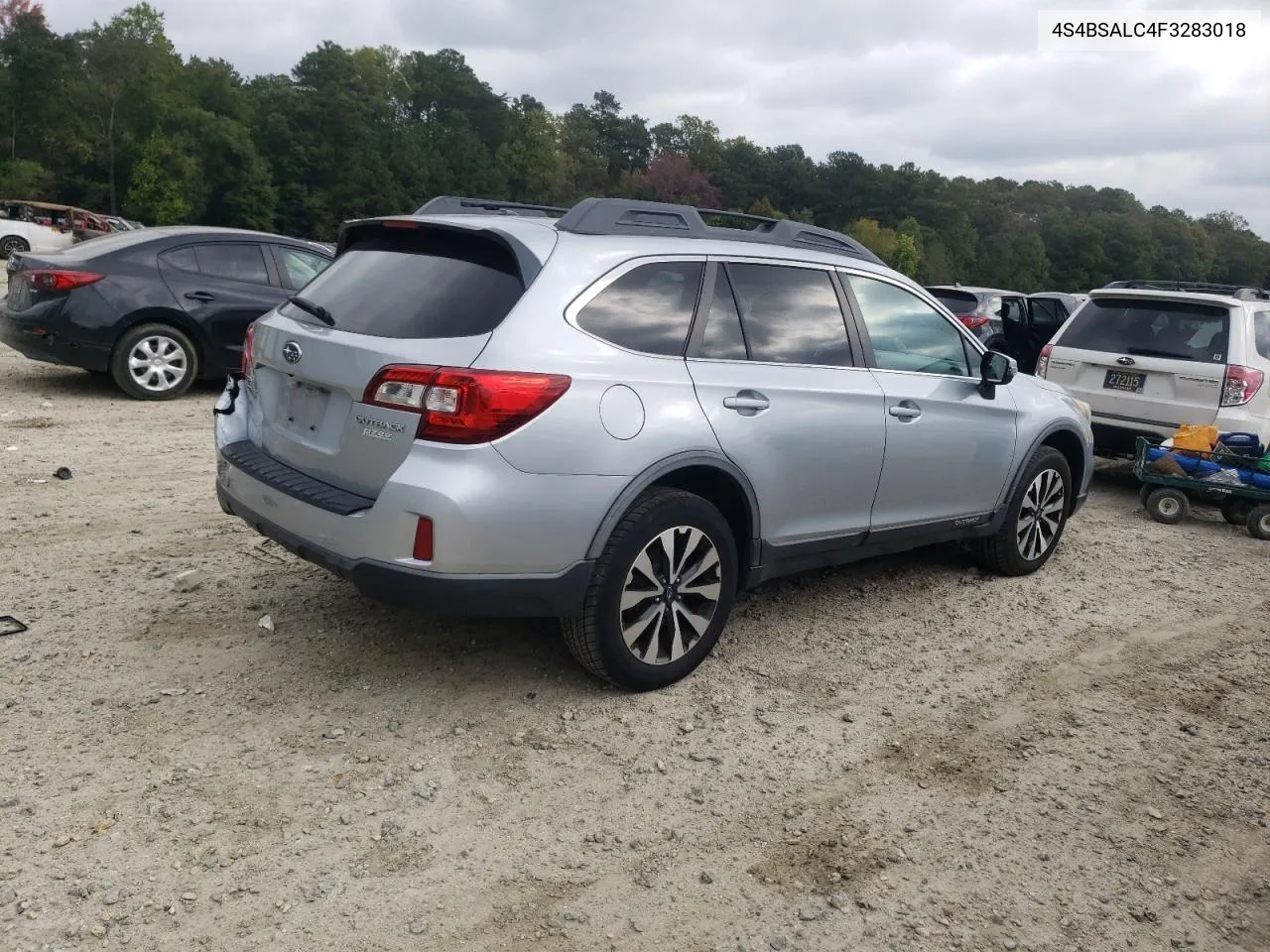 2015 Subaru Outback 2.5I Limited VIN: 4S4BSALC4F3283018 Lot: 73865624