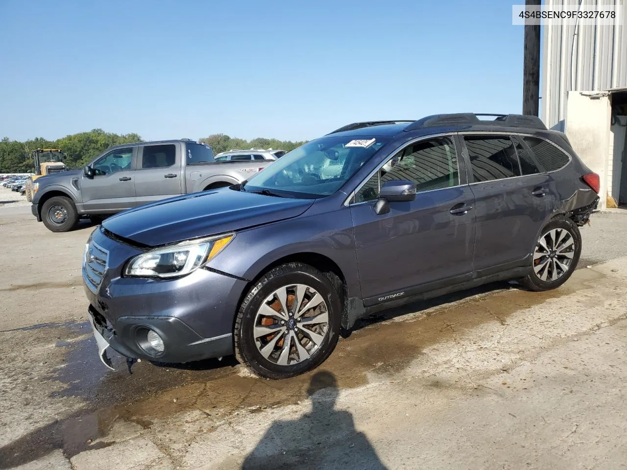 2015 Subaru Outback 3.6R Limited VIN: 4S4BSENC9F3327678 Lot: 74542964