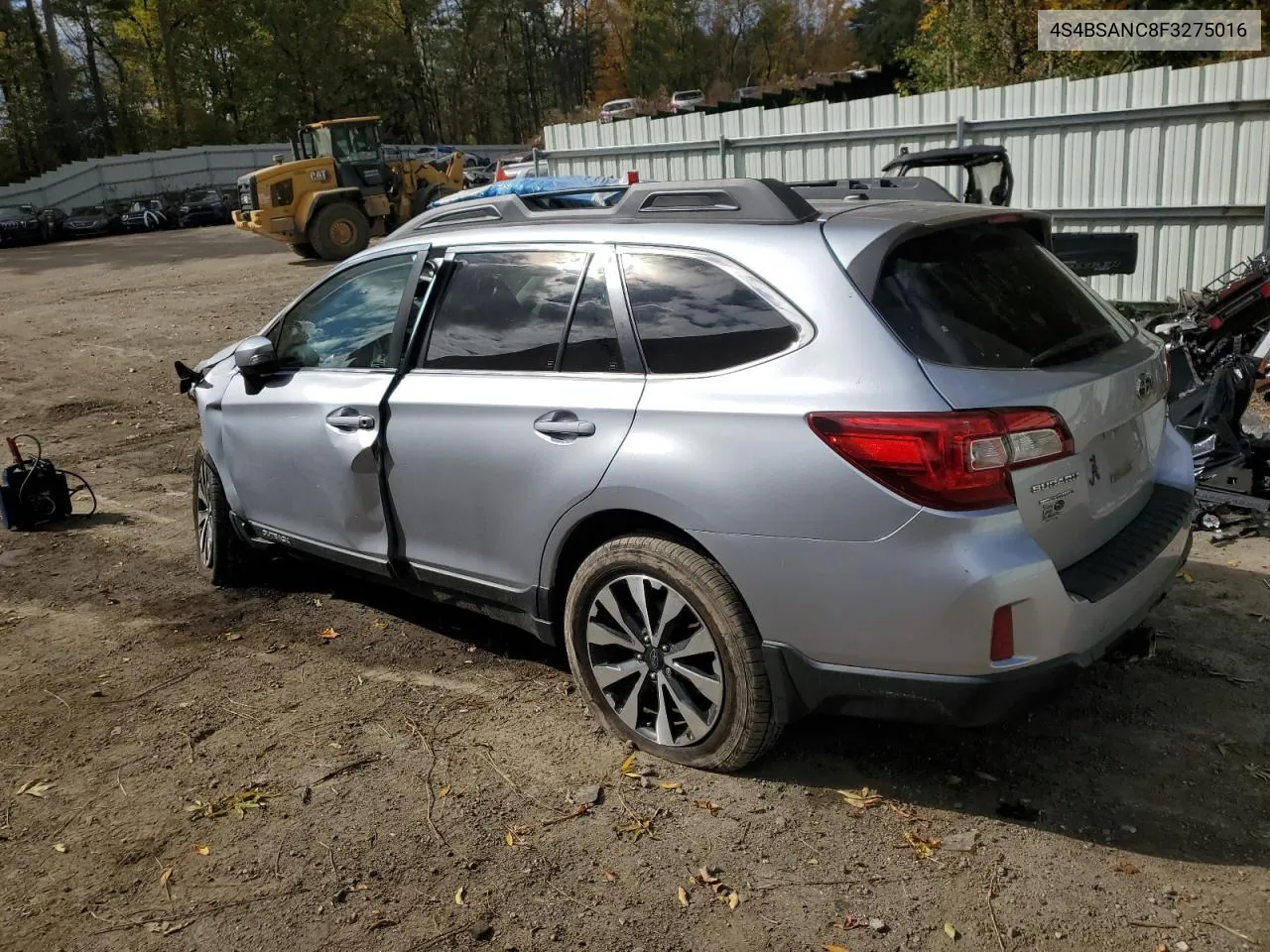 2015 Subaru Outback 2.5I Limited VIN: 4S4BSANC8F3275016 Lot: 74668234