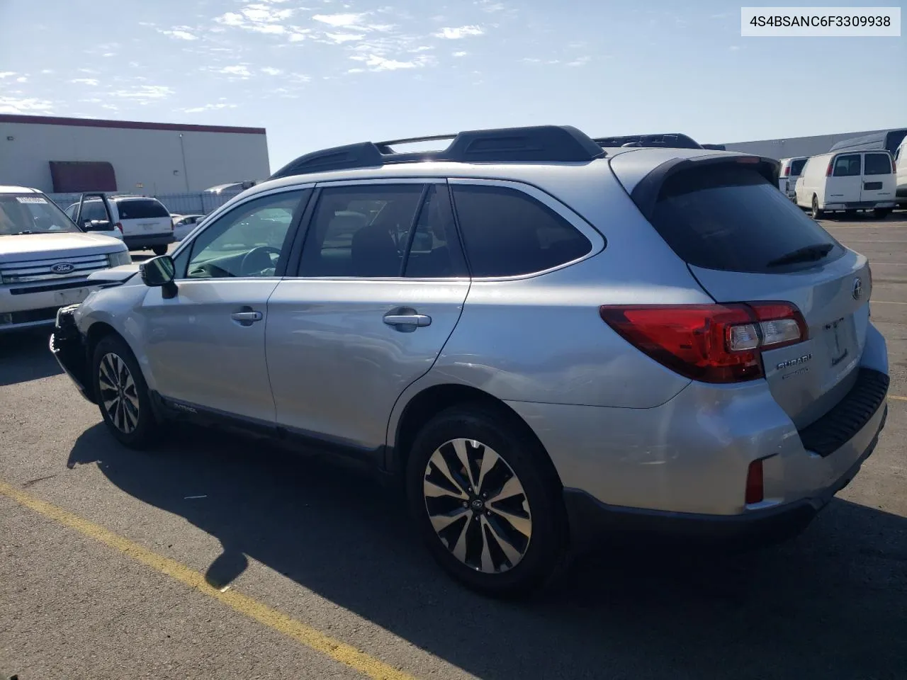 2015 Subaru Outback 2.5I Limited VIN: 4S4BSANC6F3309938 Lot: 75124824