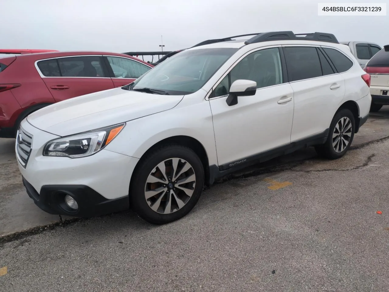 2015 Subaru Outback 2.5I Limited VIN: 4S4BSBLC6F3321239 Lot: 75130794