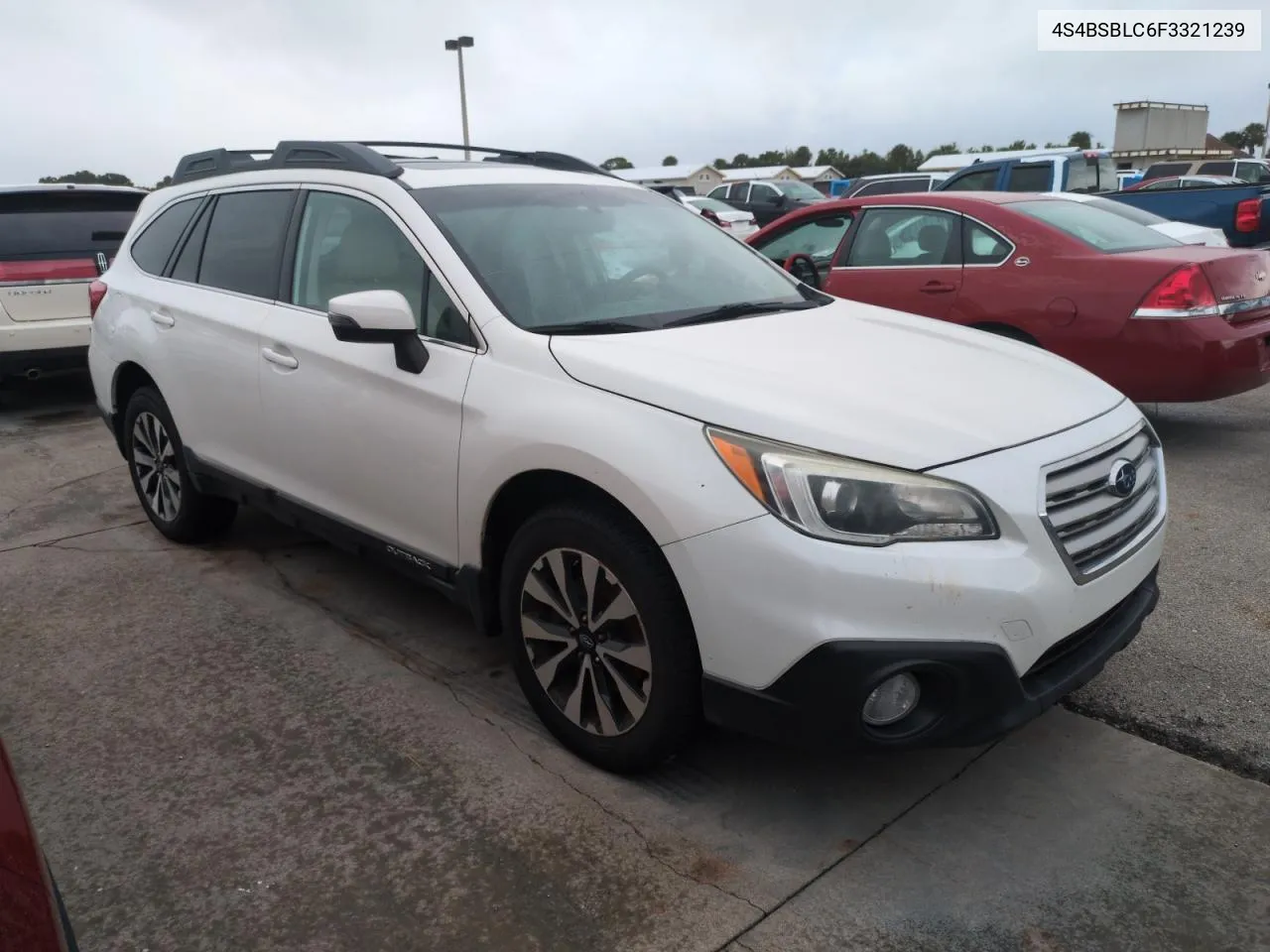 2015 Subaru Outback 2.5I Limited VIN: 4S4BSBLC6F3321239 Lot: 75130794